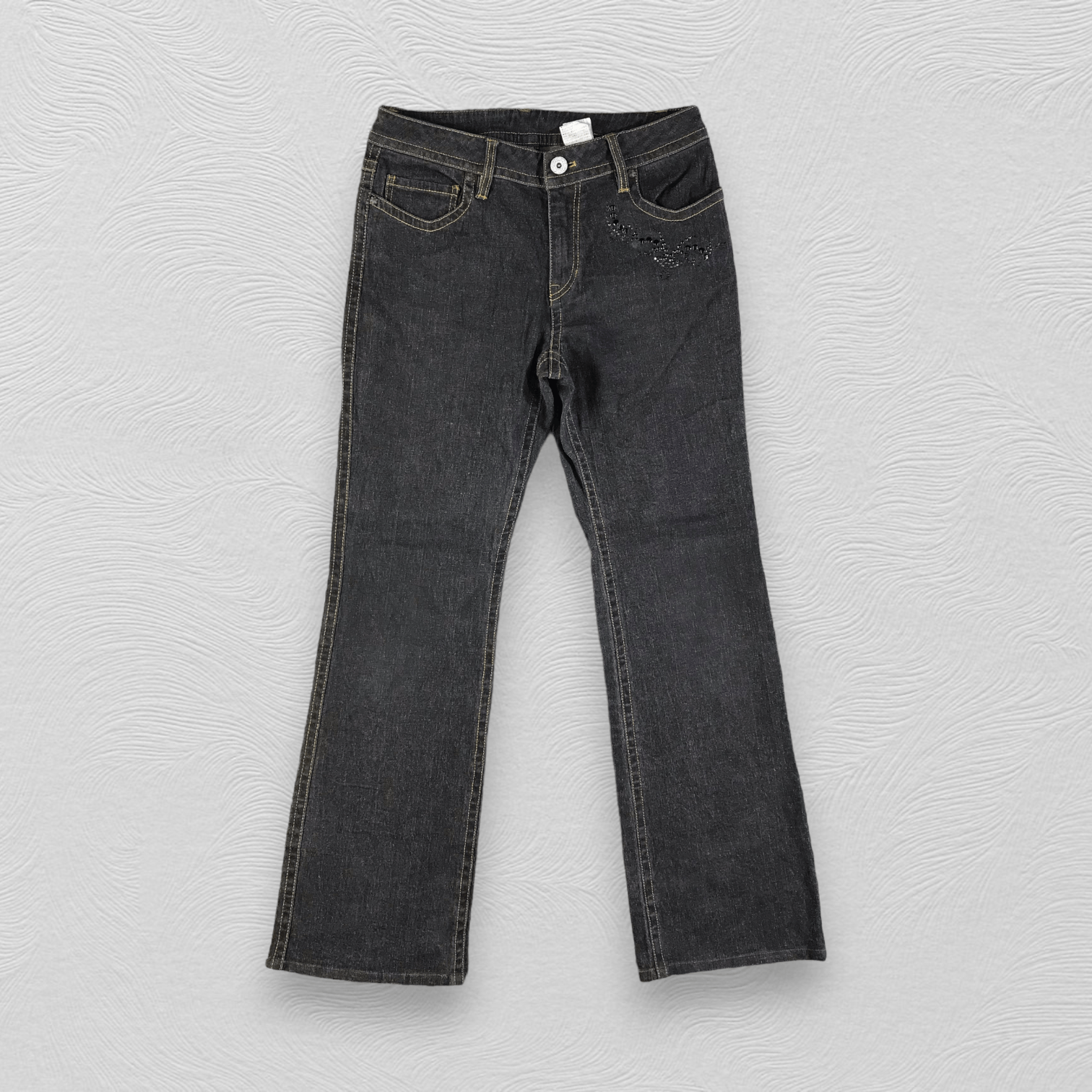 Japanese Brand Japanese Brand Jeans Flared Denim KJ2207 Size US 29 - 1 Thumbnail