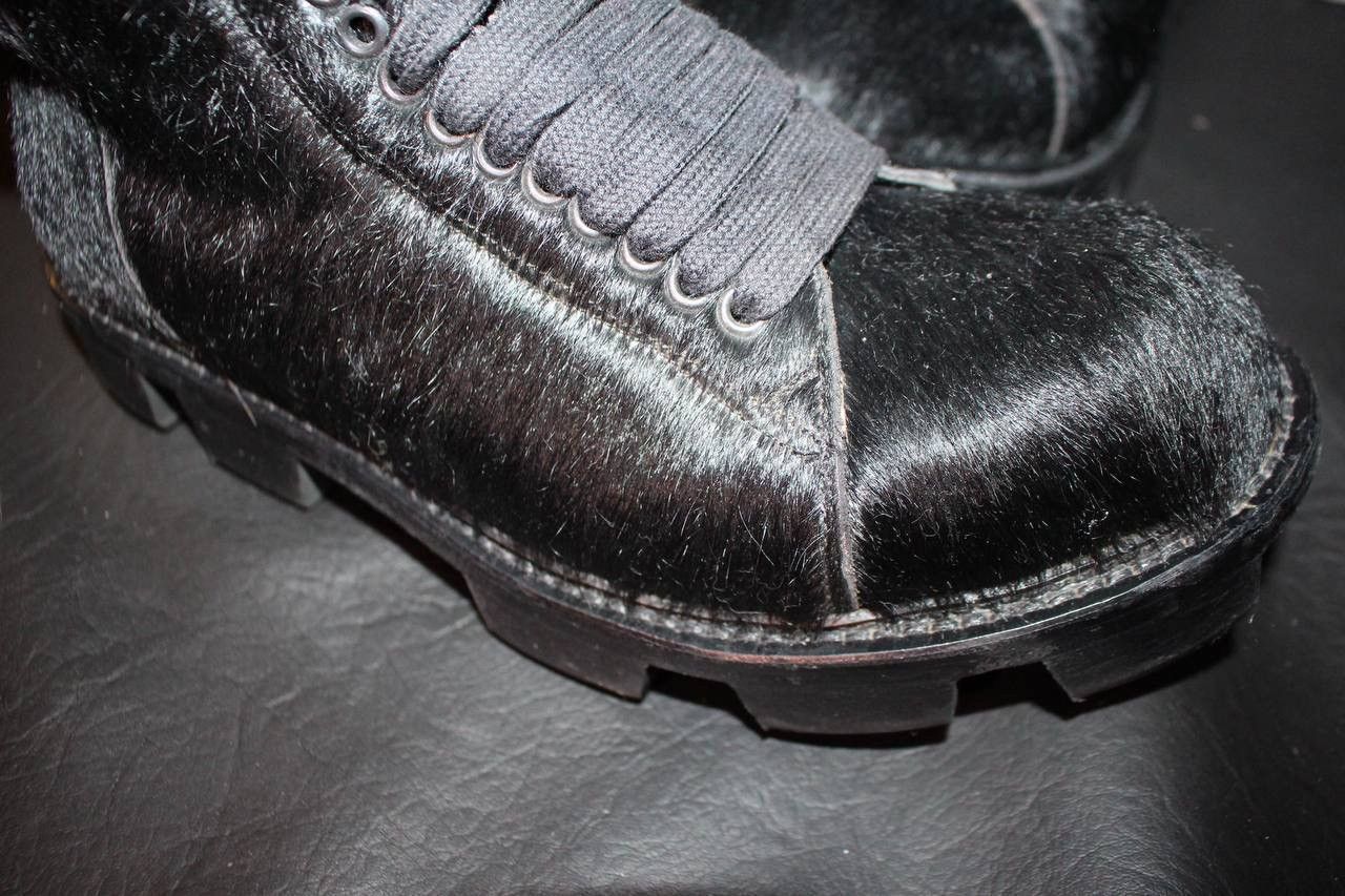 Rick Owens Rick Owen’s Plinth Blistered Hiker Boots FW2013 Size US 9 / EU 42 - 4 Thumbnail