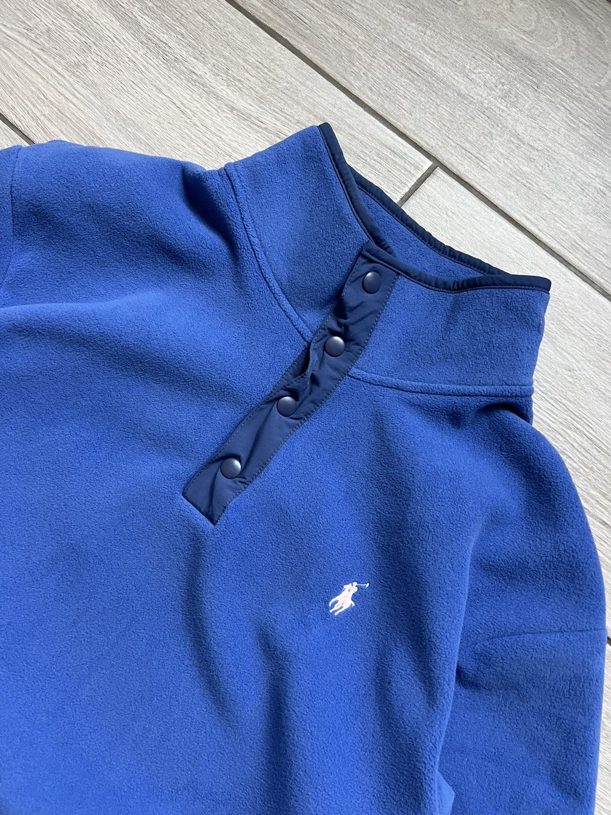 Polo Ralph Lauren Polo Ralph Lauren Fleece Zip Size XL Blue Size US XL / EU 56 / 4 - 5 Thumbnail