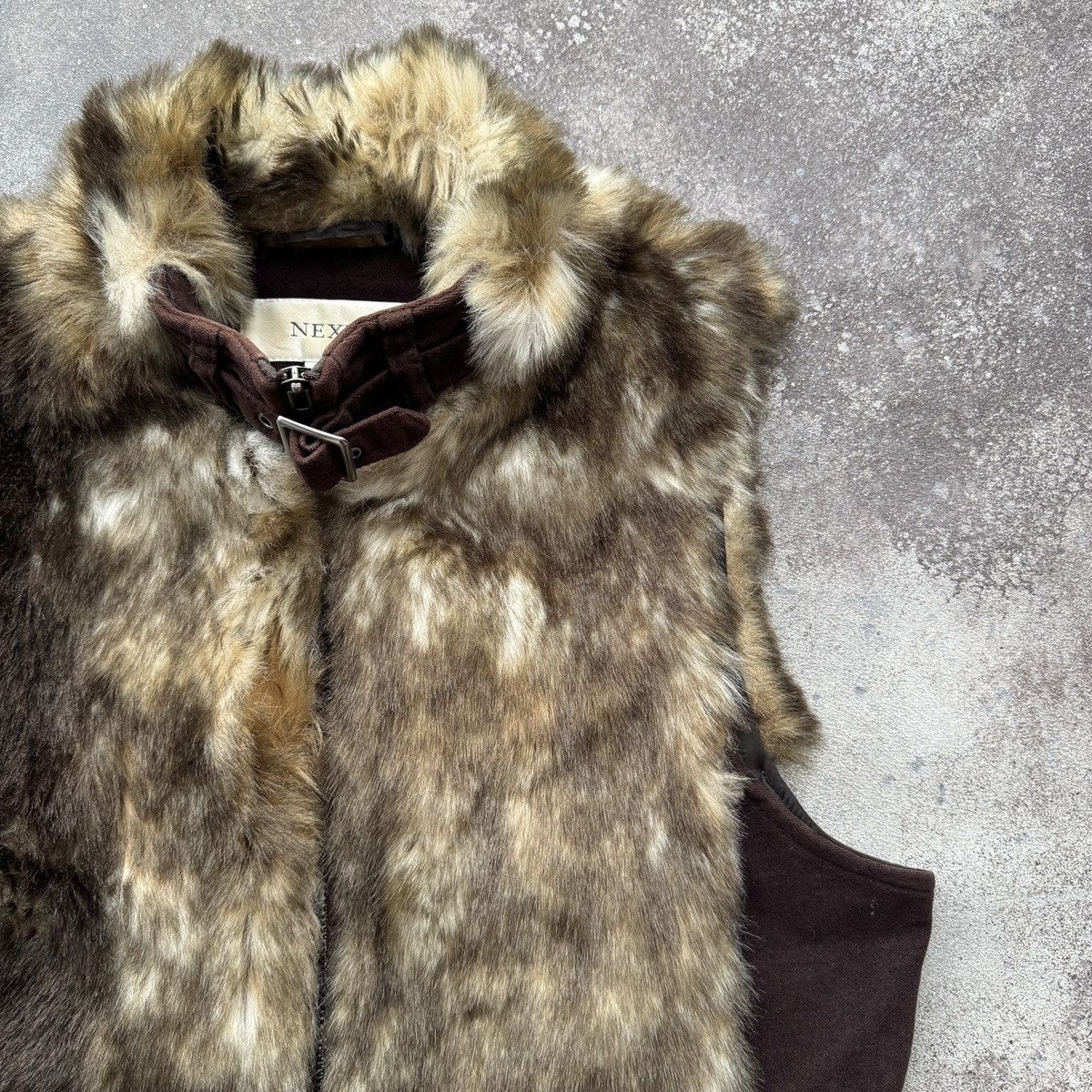 Hysteric Glamour Y2K Grunge Glam Vintage Faux Fur Vest Size M / US 6-8 / IT 42-44 - 6 Thumbnail