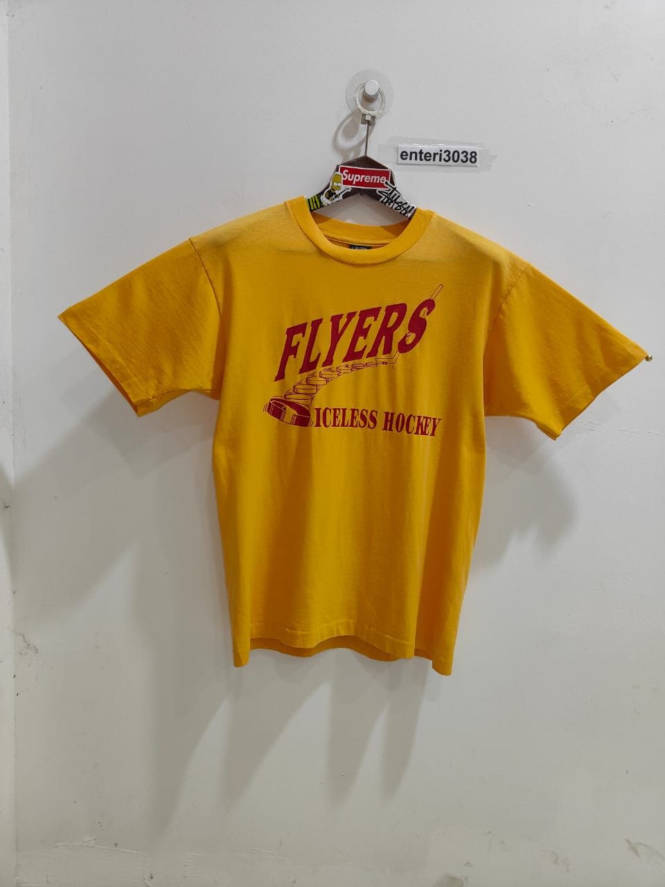 Vintage Vintage Hockey FLYERS ICELESS HOCKEY JERRY MADE IN USA Size US L / EU 52-54 / 3 - 3 Thumbnail