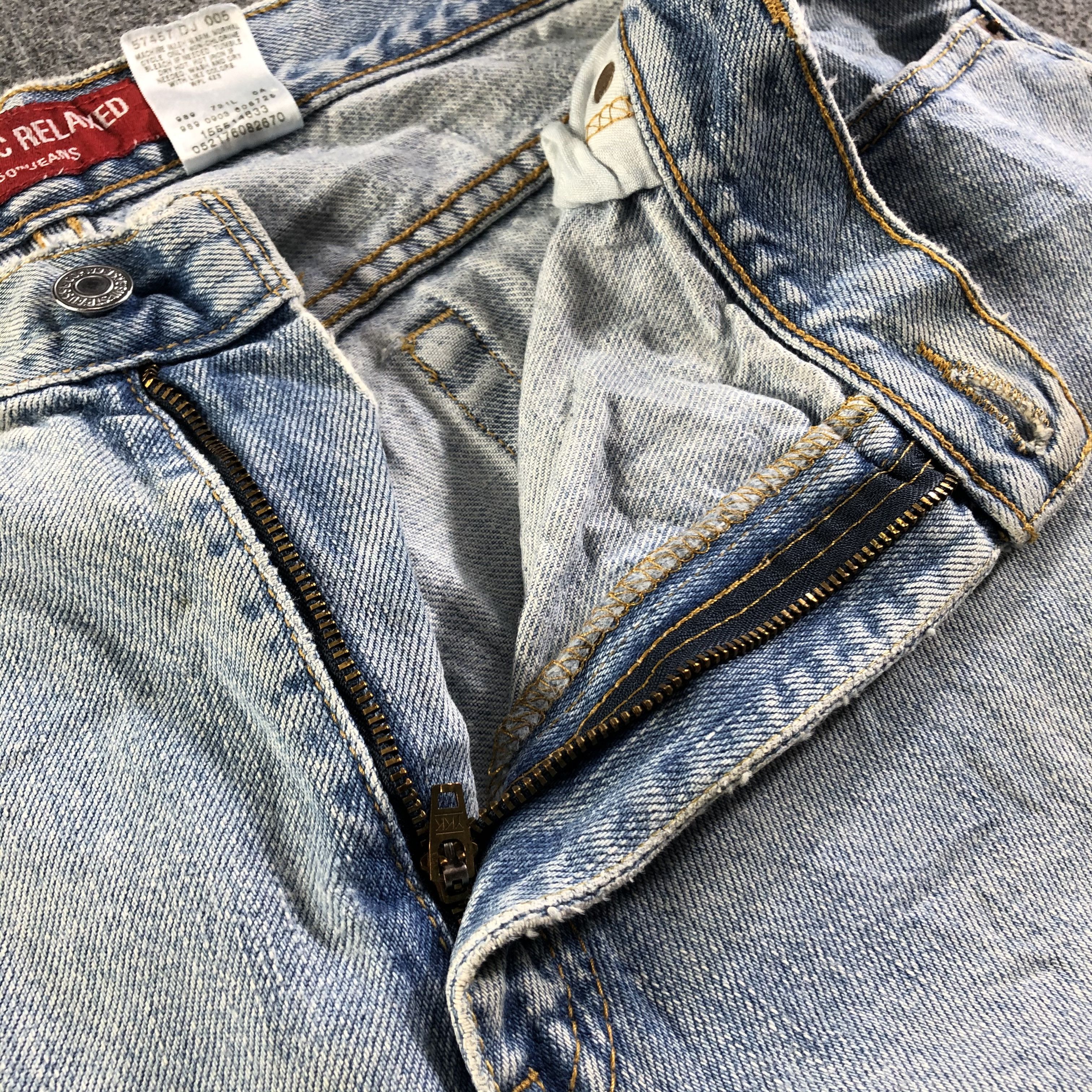 Levi's Vintage Light Wash Levis 550 Jeans-J4156 Size US 34 / EU 50 - 9 Thumbnail
