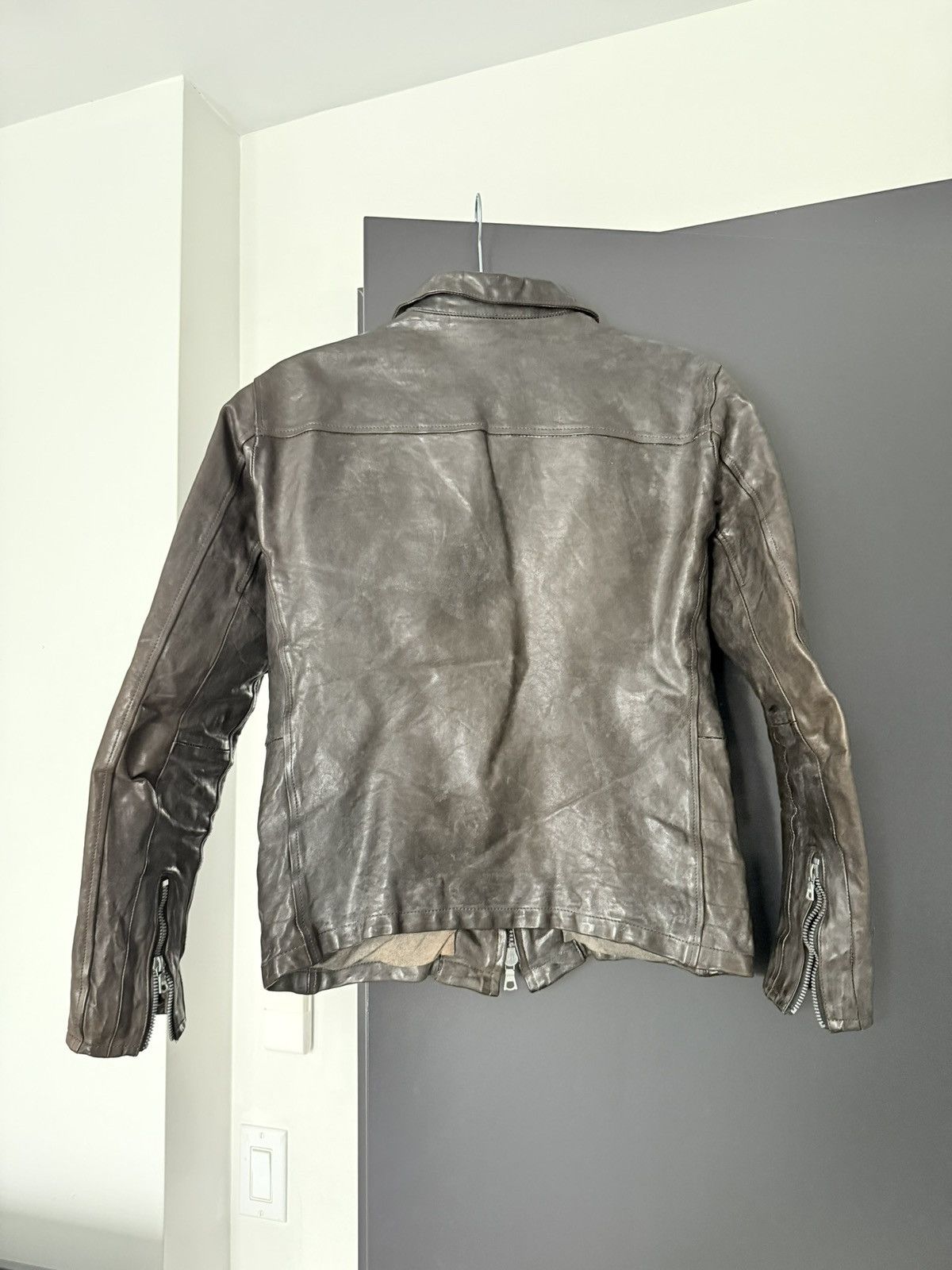 Isamu Katayama Backlash Isamu Katayama Backlash 1295-02 Leather Jacket Size US XS / EU 42 / 0 - 2 Thumbnail