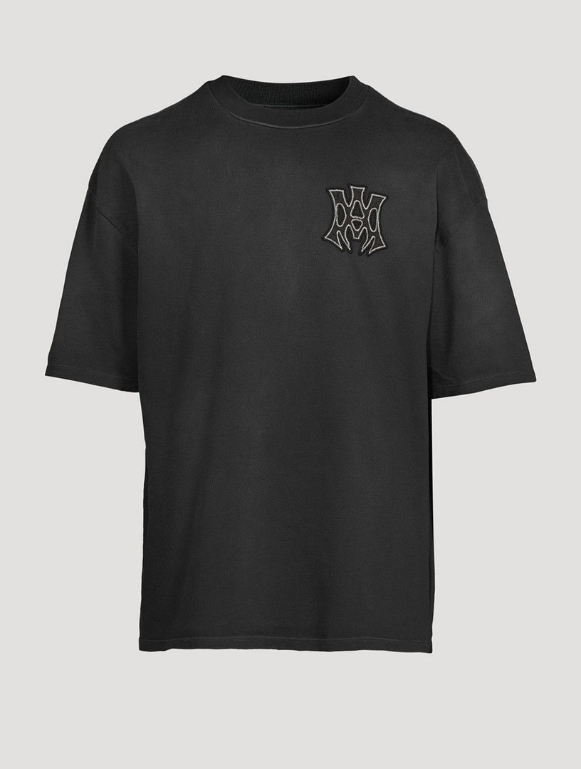 Amiri o1orln1025 MA Hollywood Oversized T-Shirt in Black Size US M / EU 48-50 / 2 - 1 Thumbnail