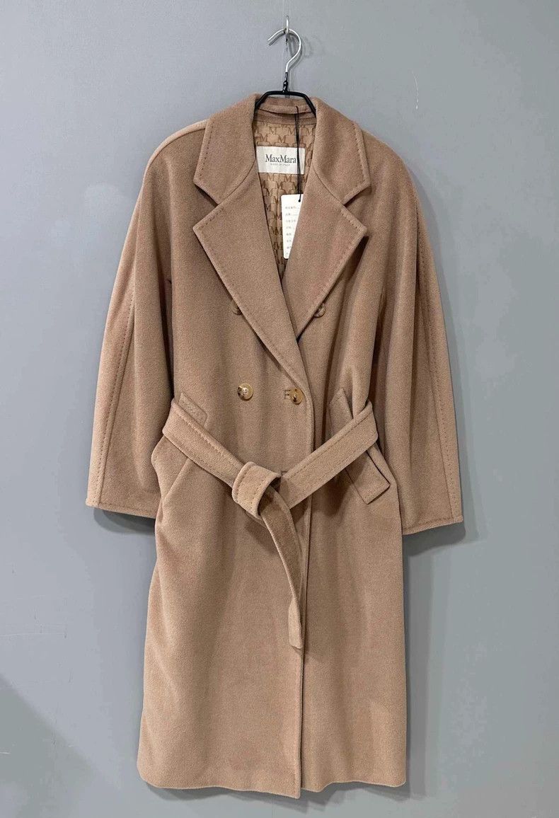 Max Mara Max Mara Camel 101801 coat Size S / US 4 / IT 40 - 2 Thumbnail