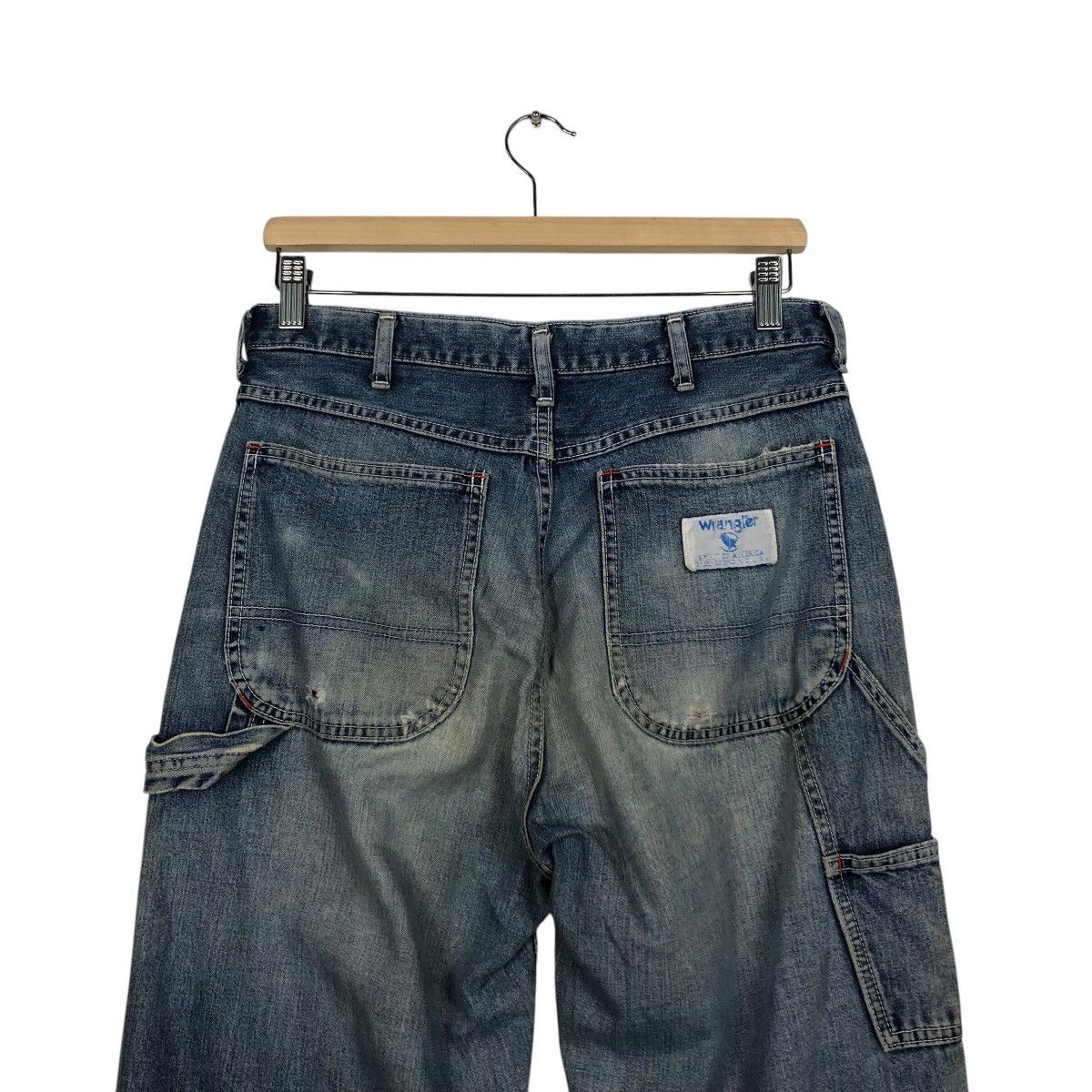 Vintage × Wrangler 📌Vintage Denim Jeans Wrangler Authentic Western Wear Size US 30 / EU 46 - 10 Thumbnail