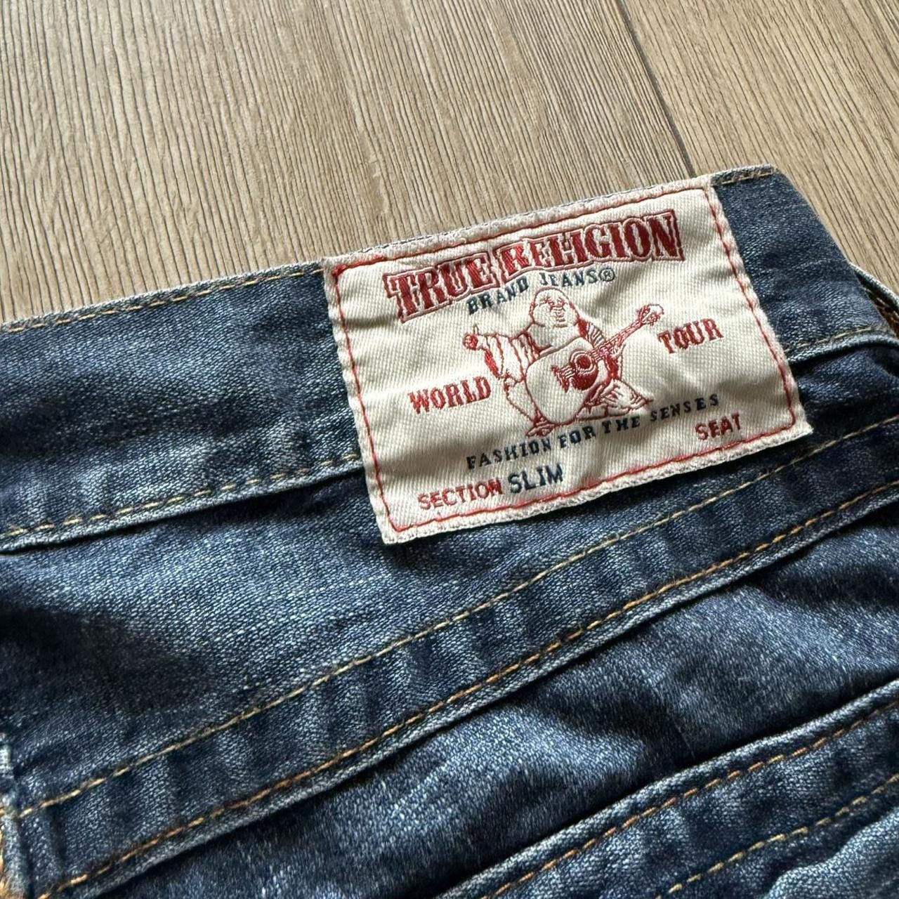 True Religion True Religion Fat Stitch Vintage 2000s Bottoms Size US 38 / EU 54 - 4 Thumbnail