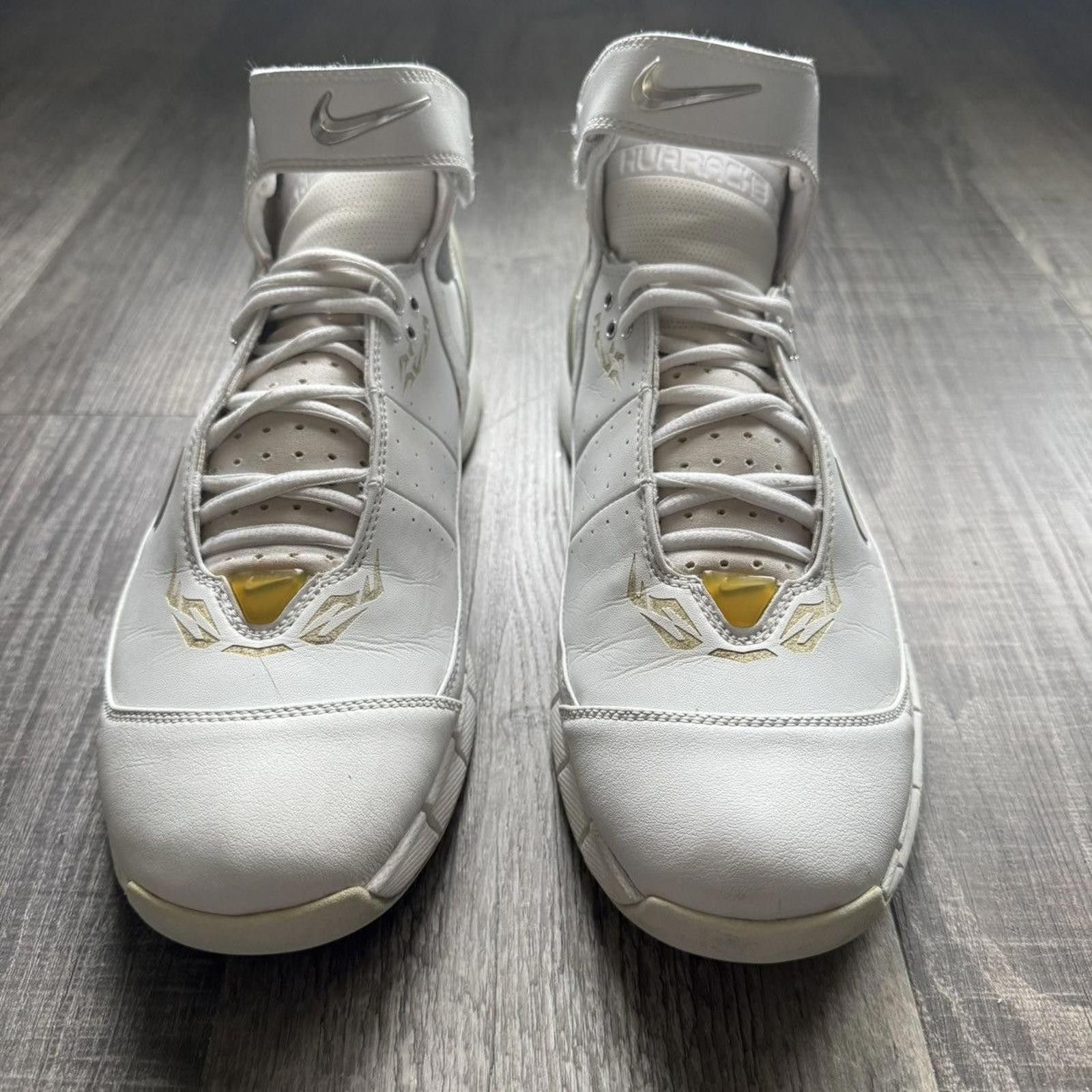 NIKE • Air Zoom Huarache 2K5 White Metallic (11.5M)