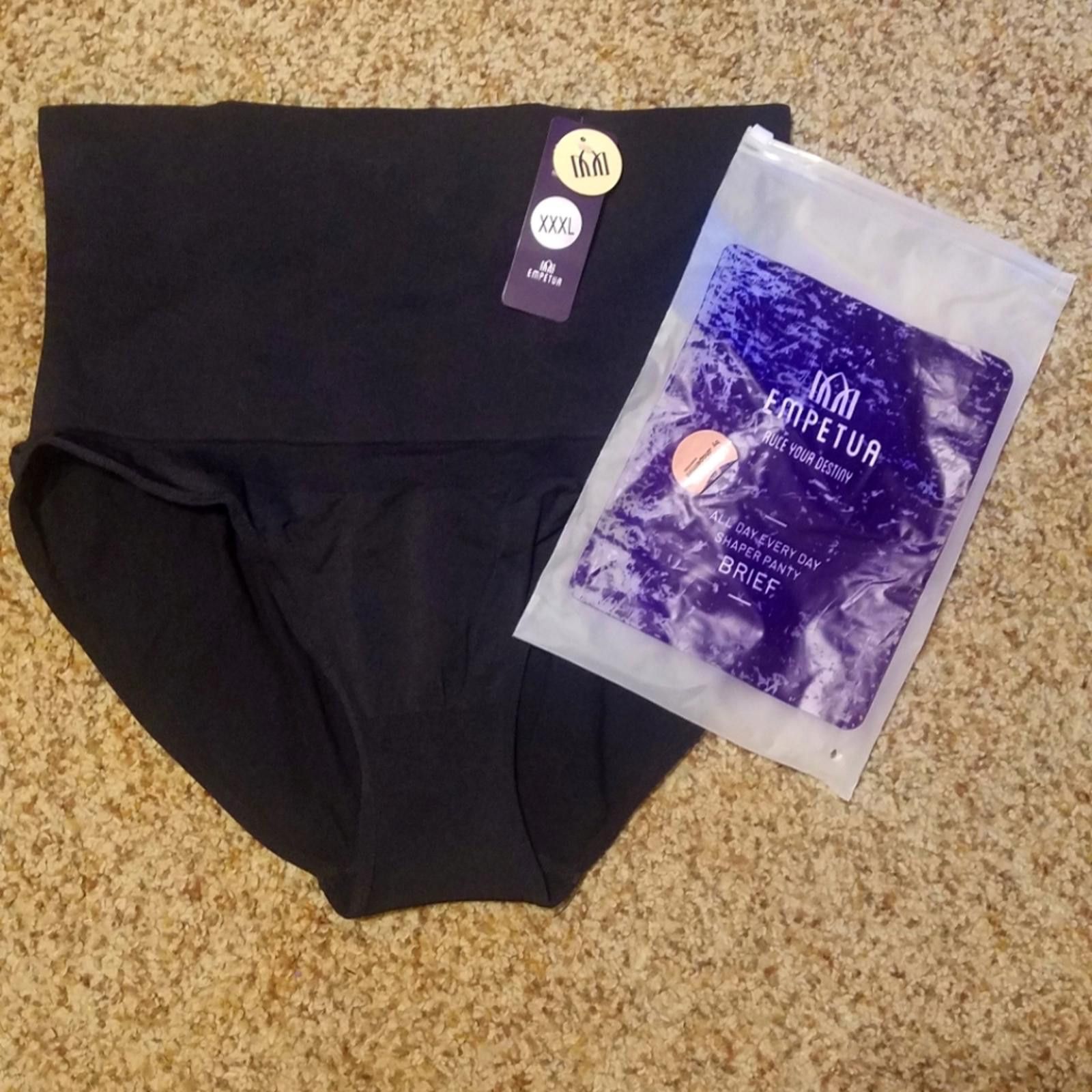 Designer NWT Empetua Black Shaper Briefs XXXL Size ONE SIZE - 1 Thumbnail