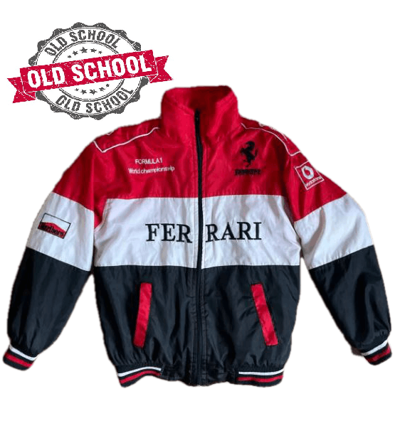 image of Ferrari Vintage Jacket Racing, Women's (Size Small)