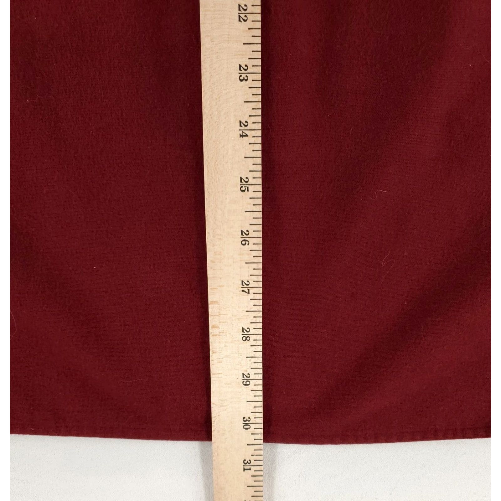 Vintage LL Bean Chamois Button Up Shirt Red Burgandy Long Sleeve Mens L Size US L / EU 52-54 / 3 - 6 Thumbnail