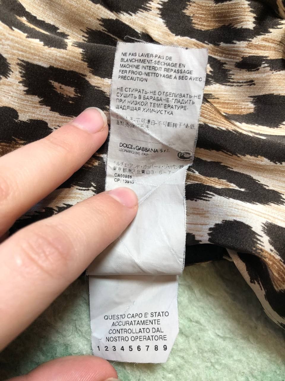 Dolce & Gabbana Luxury Dolce & Gabbana Animal Print Midi Dress Size M Size M / US 6-8 / IT 42-44 - 4 Thumbnail