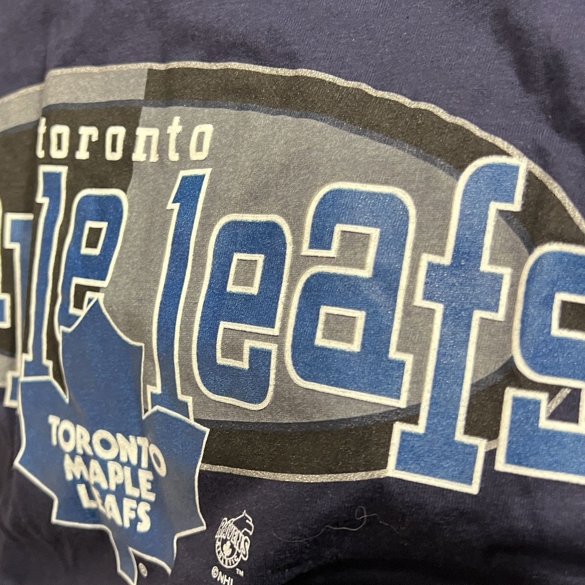 NHL vintage toronto maple leafs t shirt Size US XL / EU 56 / 4 - 3 Thumbnail
