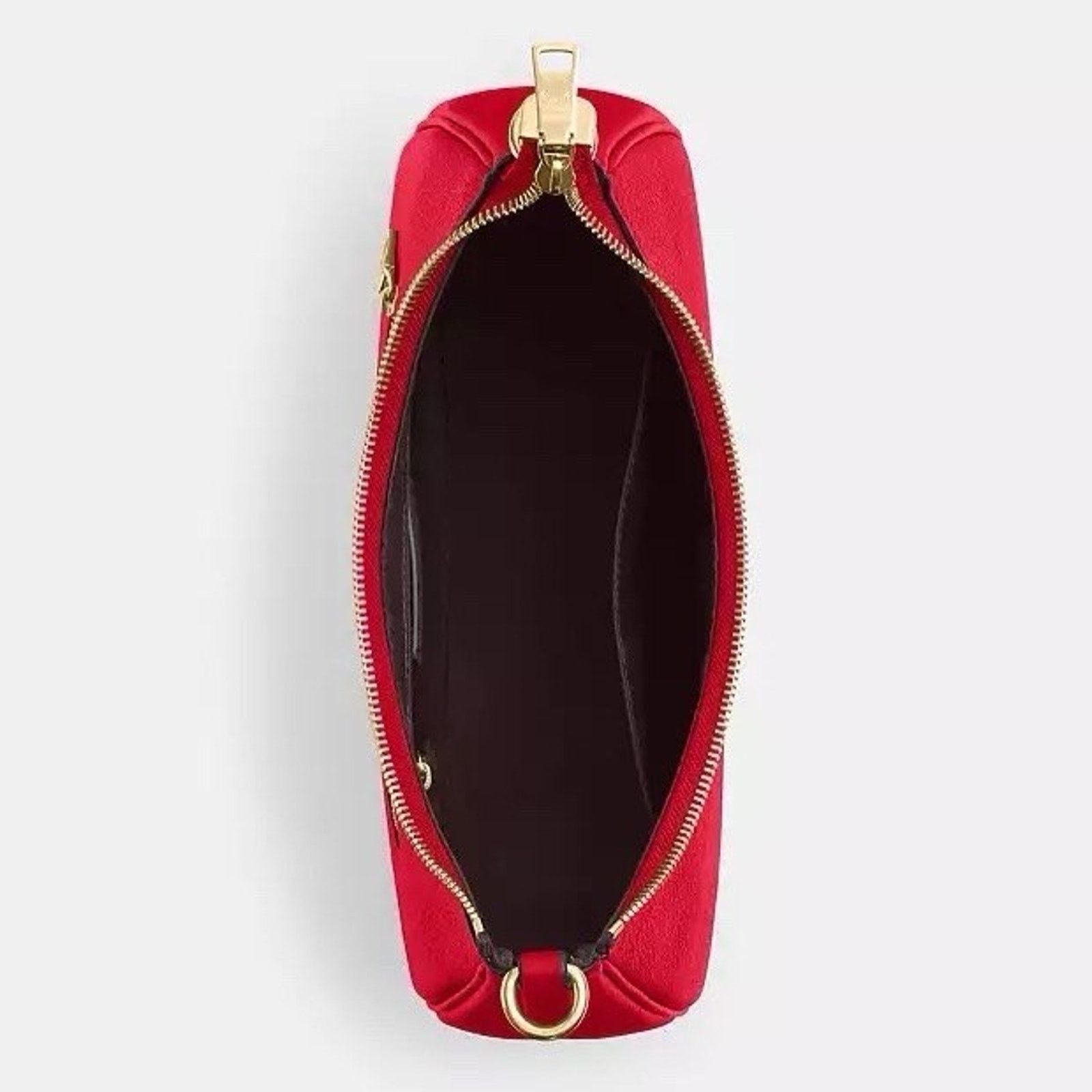 Coach NWT Coach Teri Hobo Bag Leather CV935 Bold Red Size ONE SIZE - 12 Thumbnail