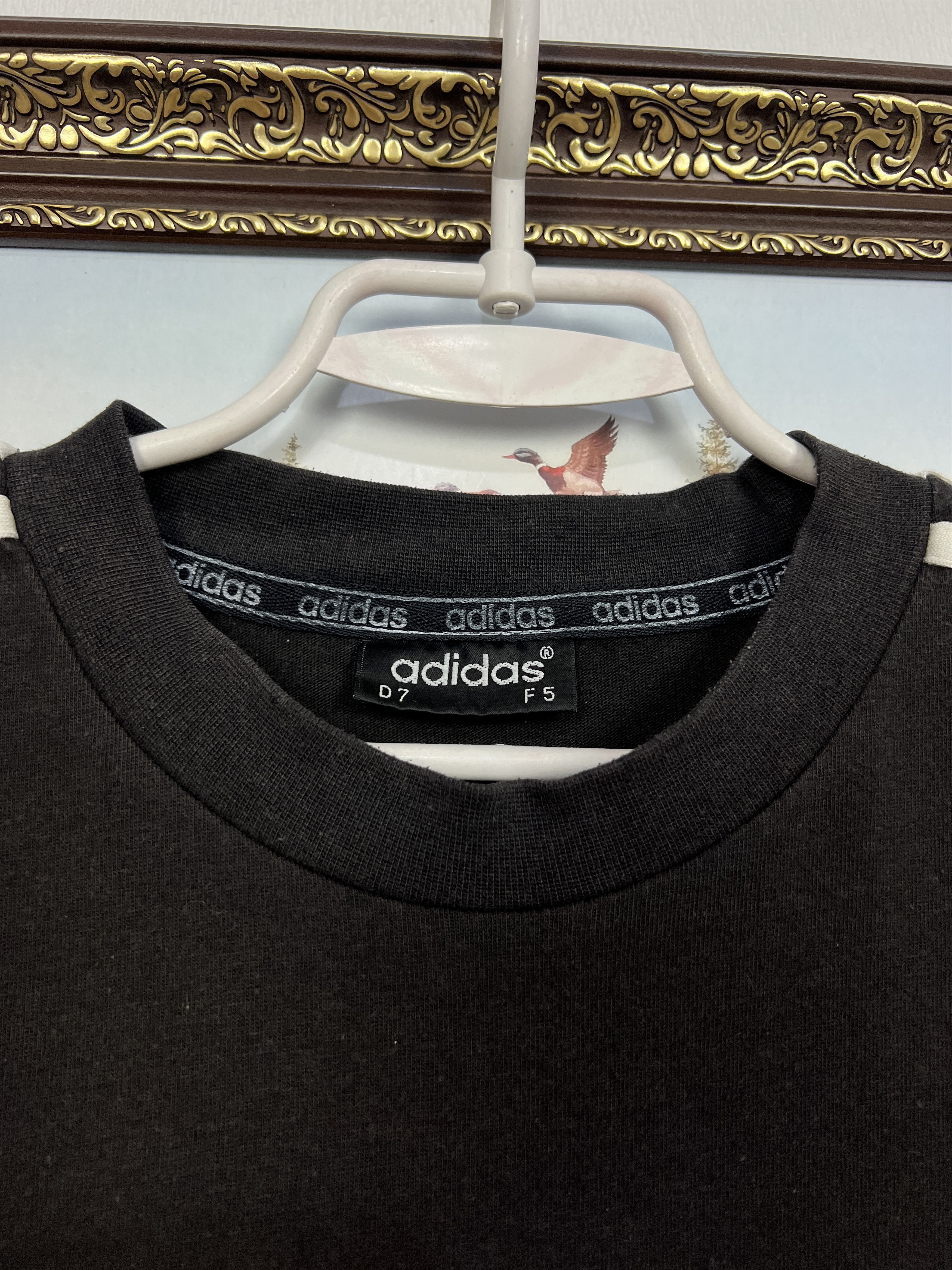 Adidas Vintage 90's Train Tennis Football Shirt Jersey Trikot Size US L / EU 52-54 / 3 - 6 Thumbnail