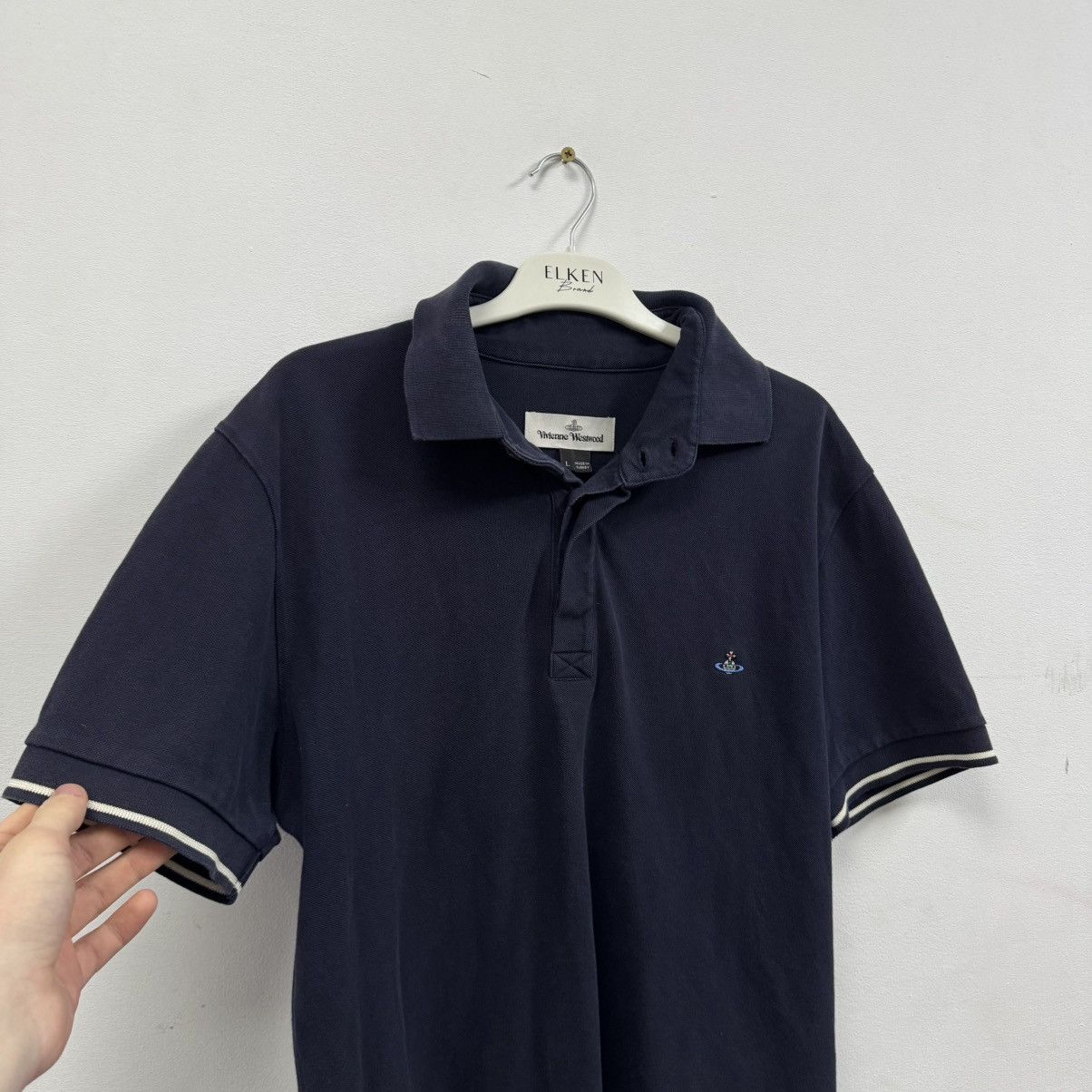 Vivienne Westwood Vintage Vivienne Westwood polo shirt Size US L / EU 52-54 / 3 - 4 Thumbnail