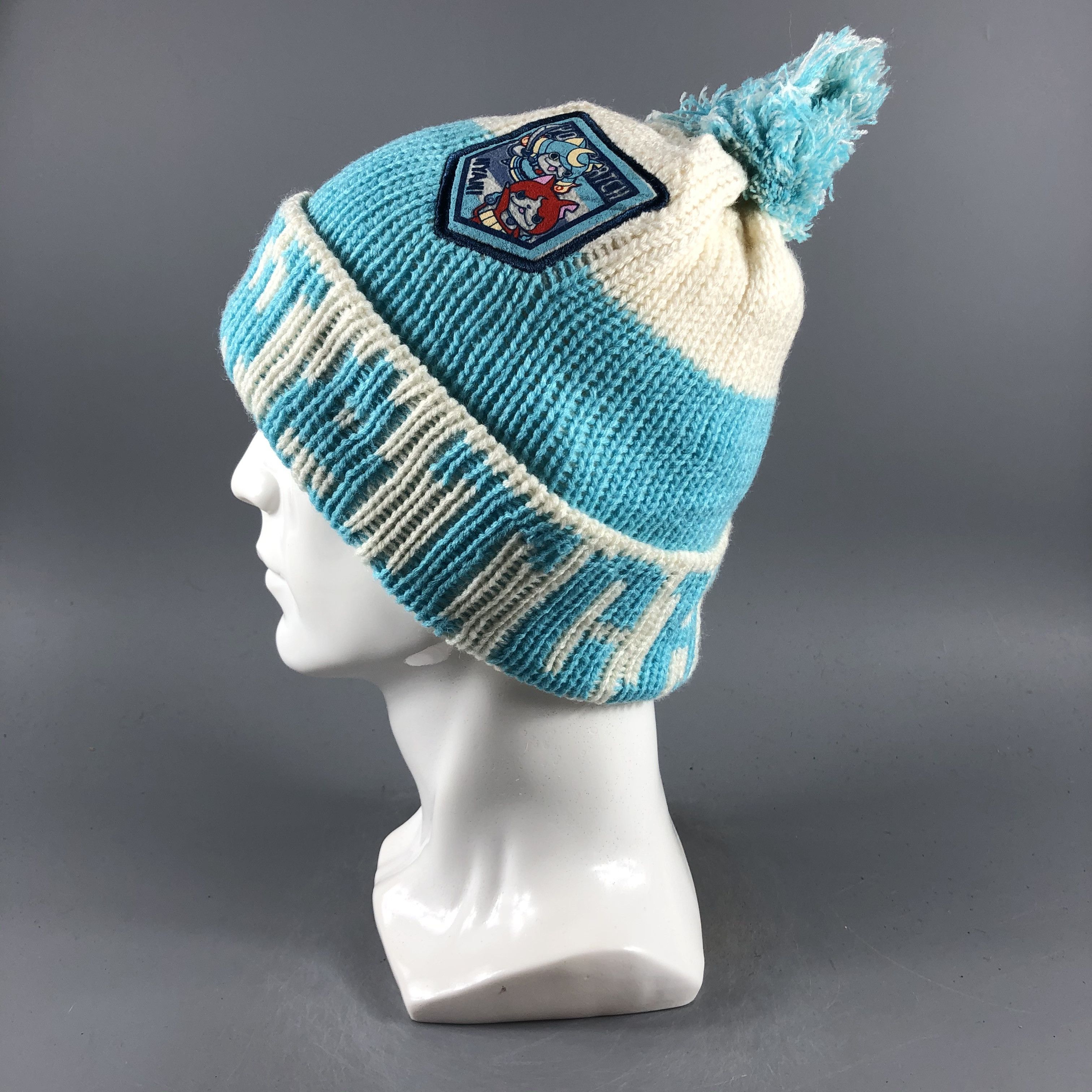 Anime × Japanese Brand Yo-Kai Watch x Bandai Beanie Snow Hat Snow Cap -D524 Size ONE SIZE - 1 Thumbnail