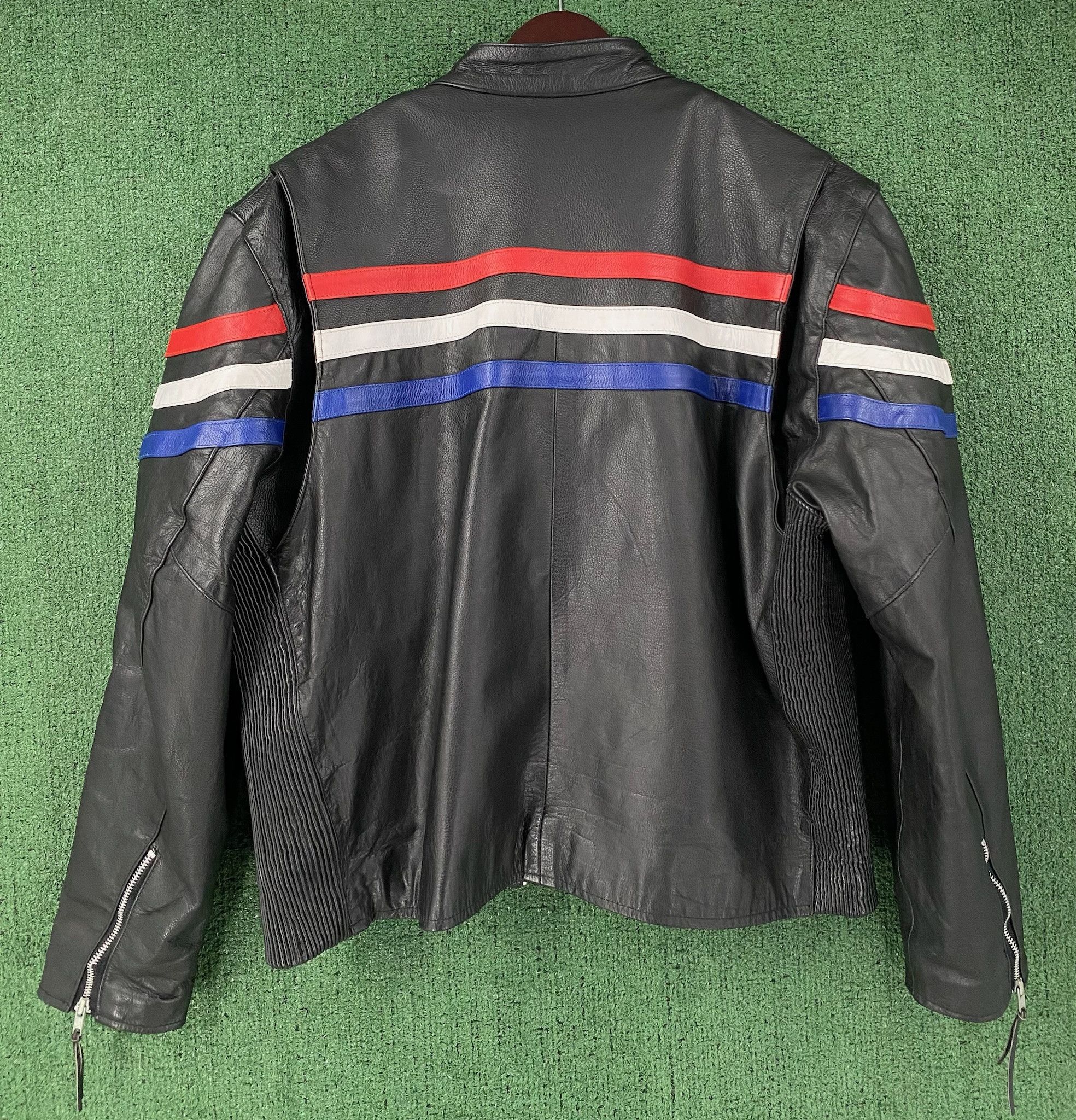 Vintage Y2K Hot Leathers Cafe Racer Motorcycle Leather Jacket XL Size US XL / EU 56 / 4 - 7 Thumbnail