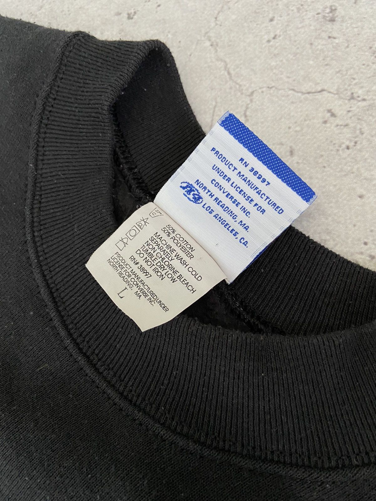 Converse × Vintage Vintage 80's CONVERSE OFFICIAL PRODUCT Sweatshirt Size US M / EU 48-50 / 2 - 5 Thumbnail