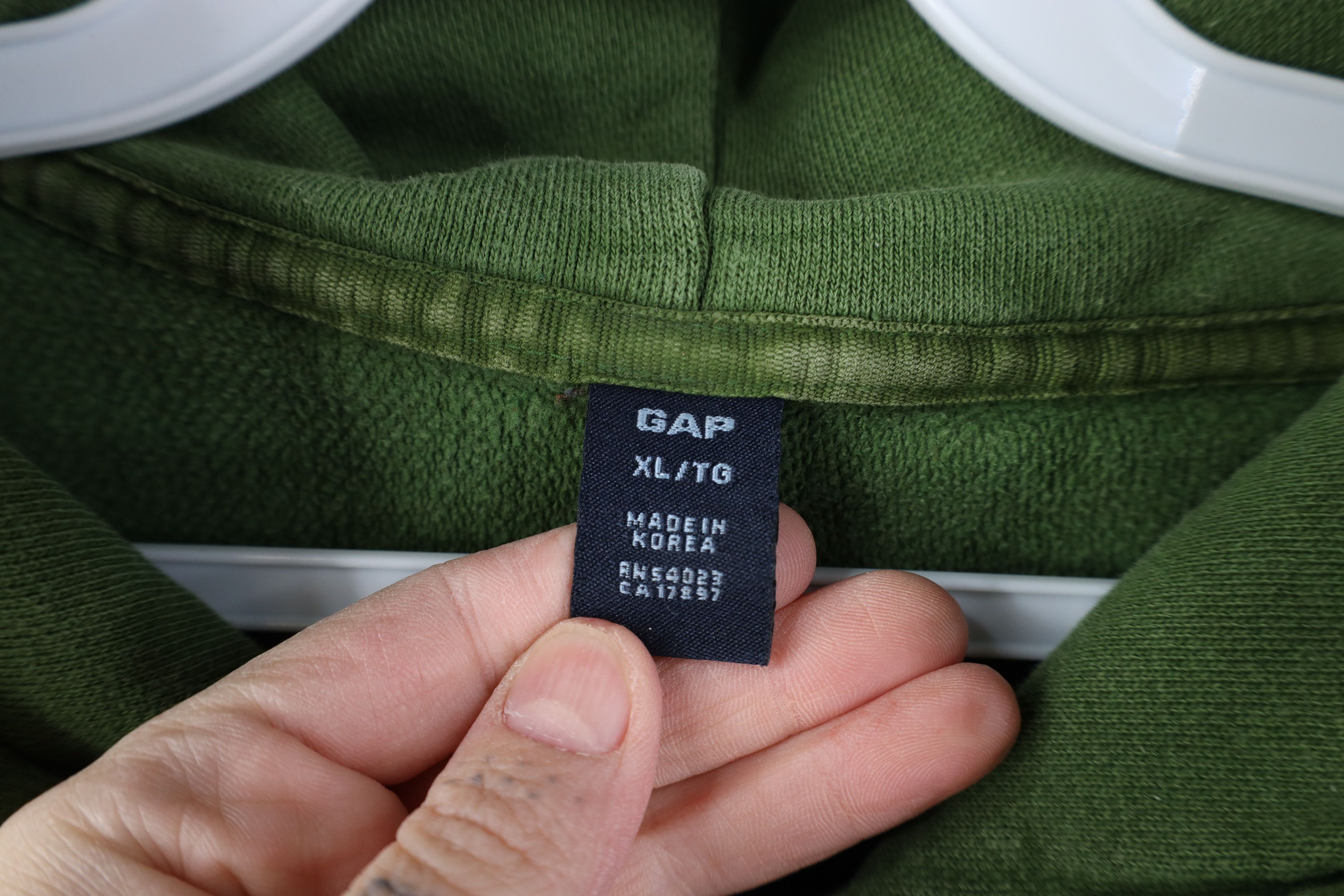 Gap Vintage Y2K 2002 Gap Athletic Heavyweight Reverse Hoodie Size US XL / EU 56 / 4 - 7 Thumbnail