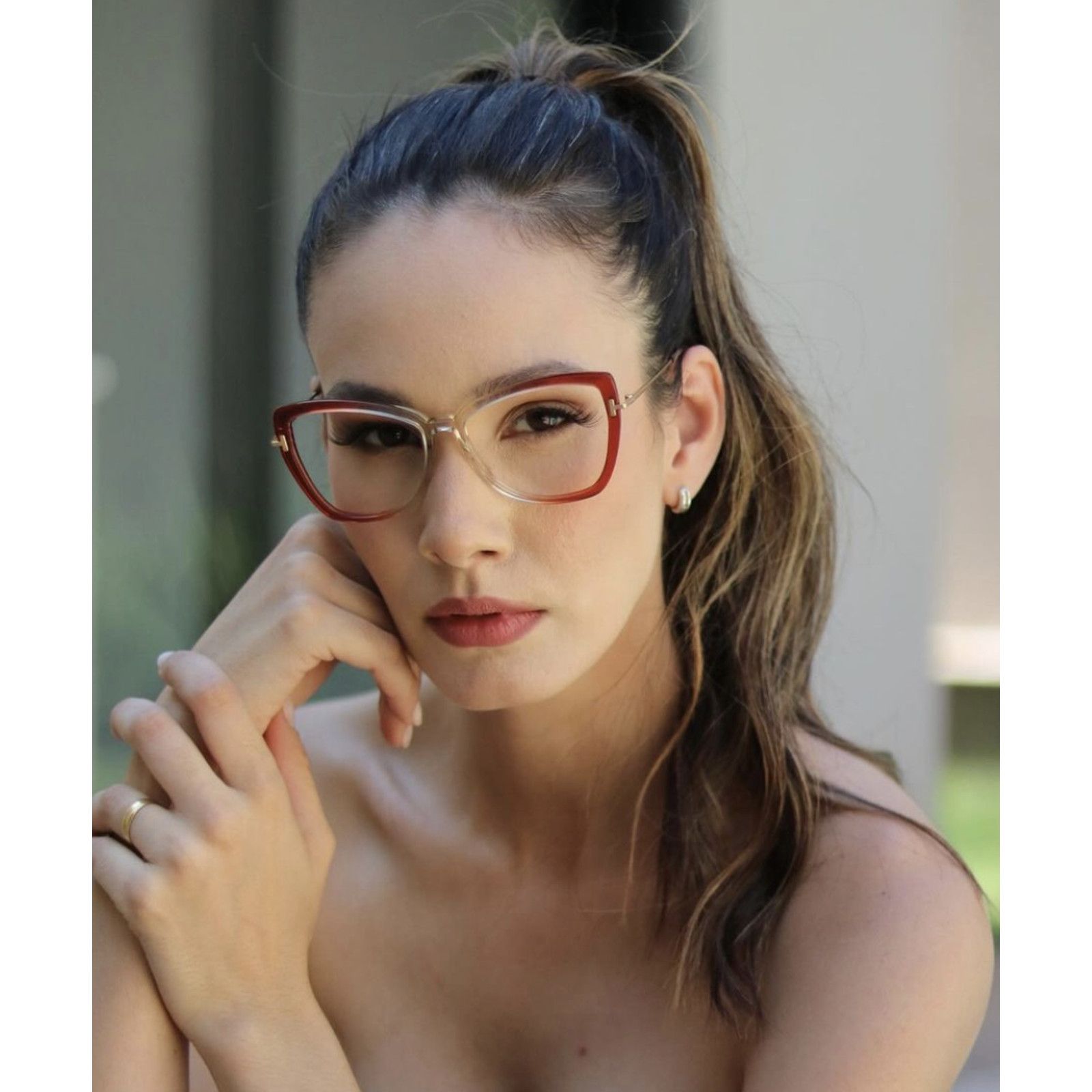 Tom Ford NEW Tom Ford FT5882-B-044-55 55mm 100%(889214416063-KBA) Size ONE SIZE - 1 Thumbnail