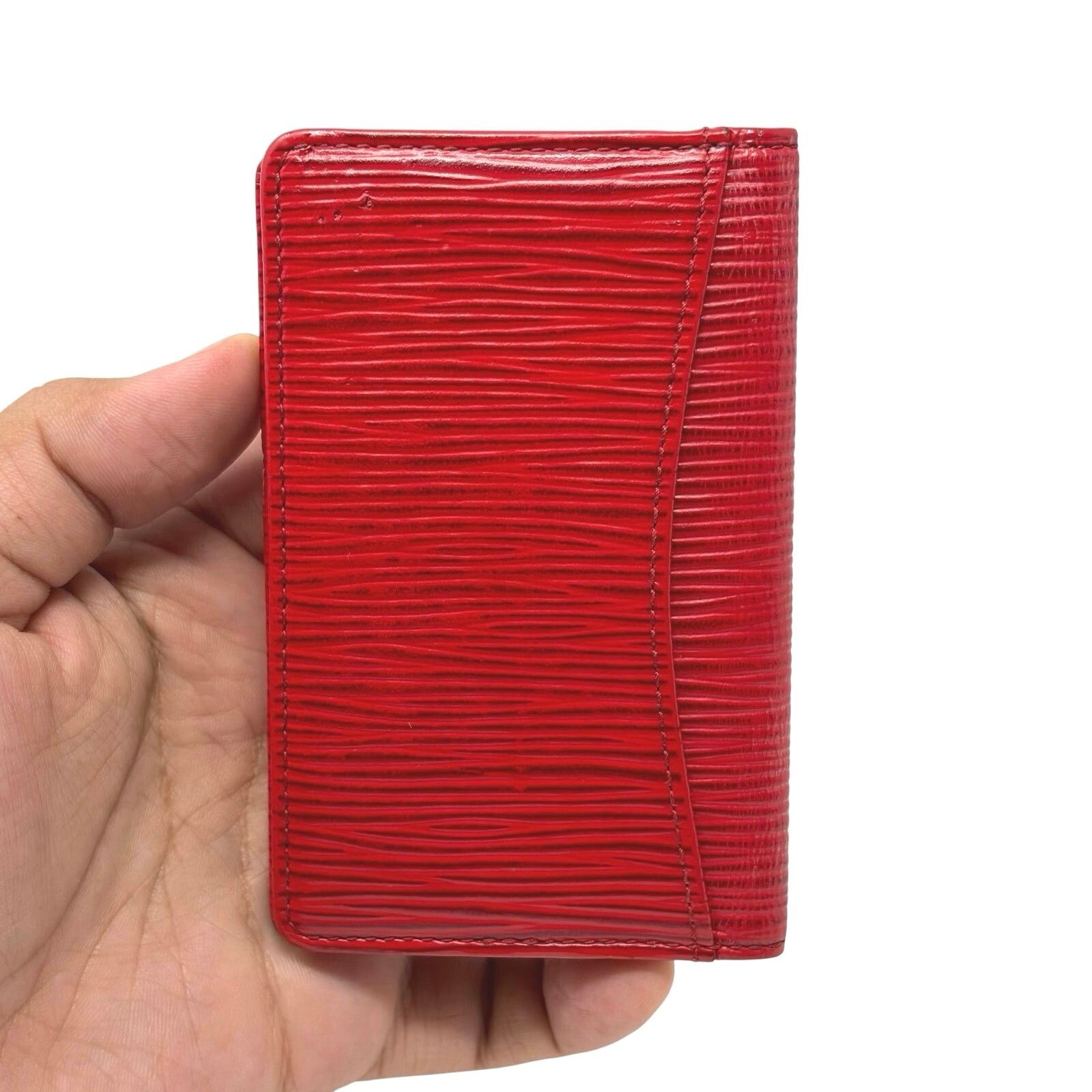 Louis Vuitton Louis Vuitton Red Bifold Wallet Size ONE SIZE - 5 Thumbnail