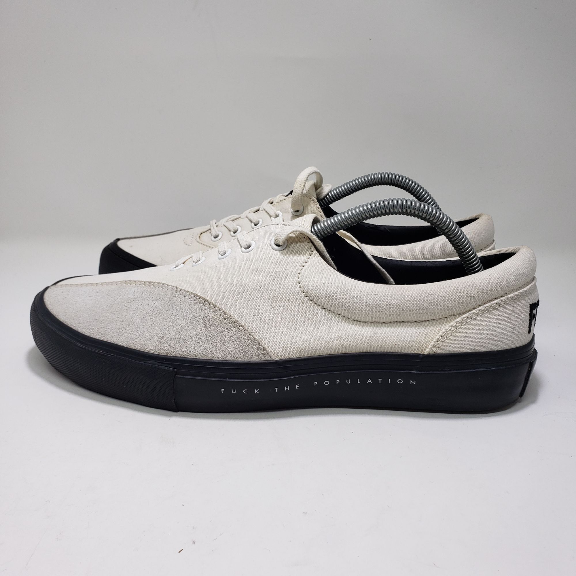 Other RARE FTP x Clearweather DONNY Skate Shoes White Black Low To Size US 10 / EU 43 - 1 Thumbnail