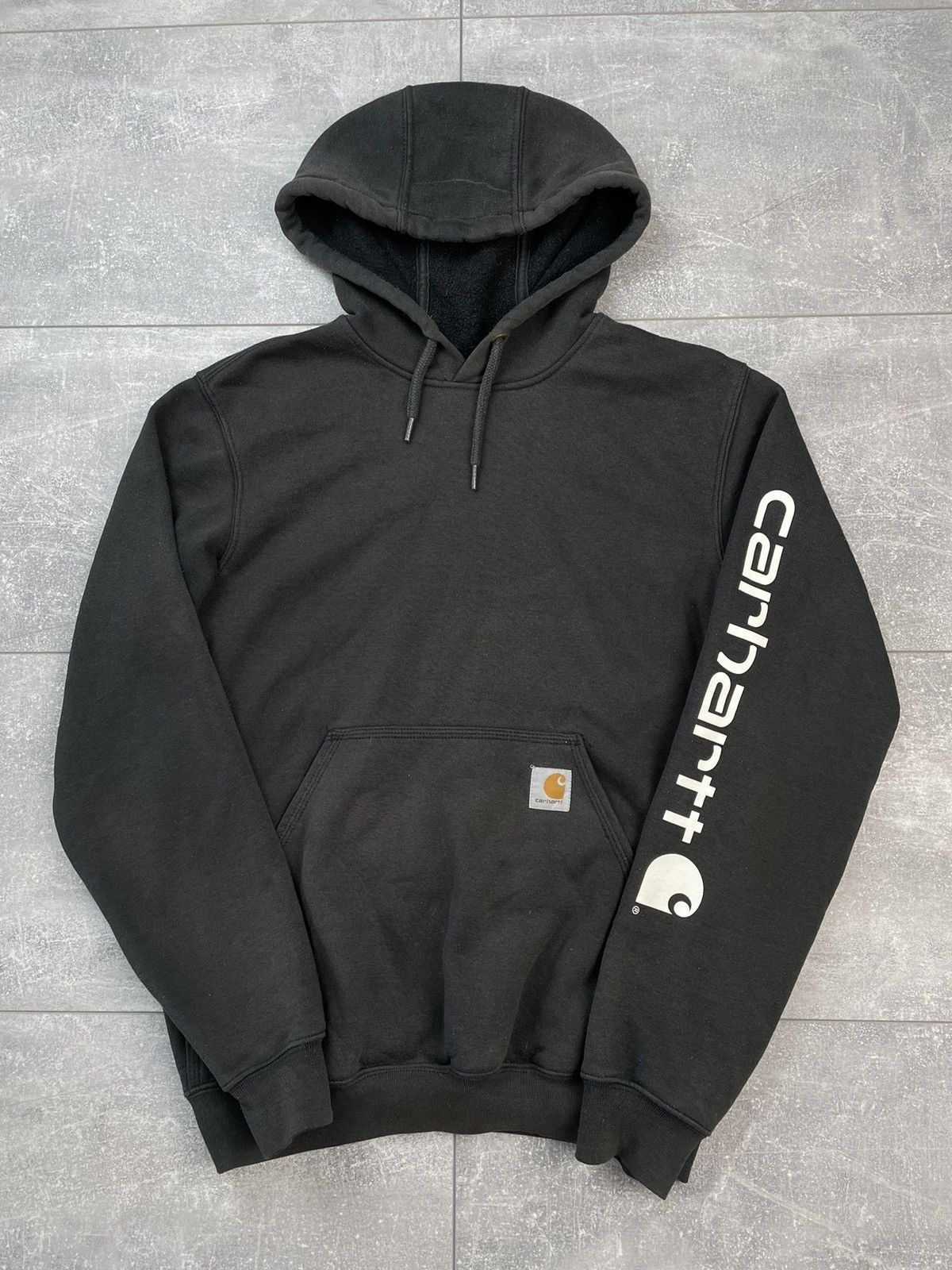 Carhartt × Carhartt Wip × Vintage Carhartt Vintage Hoodie Big Logo Size US S / EU 44-46 / 1 - 2 Thumbnail