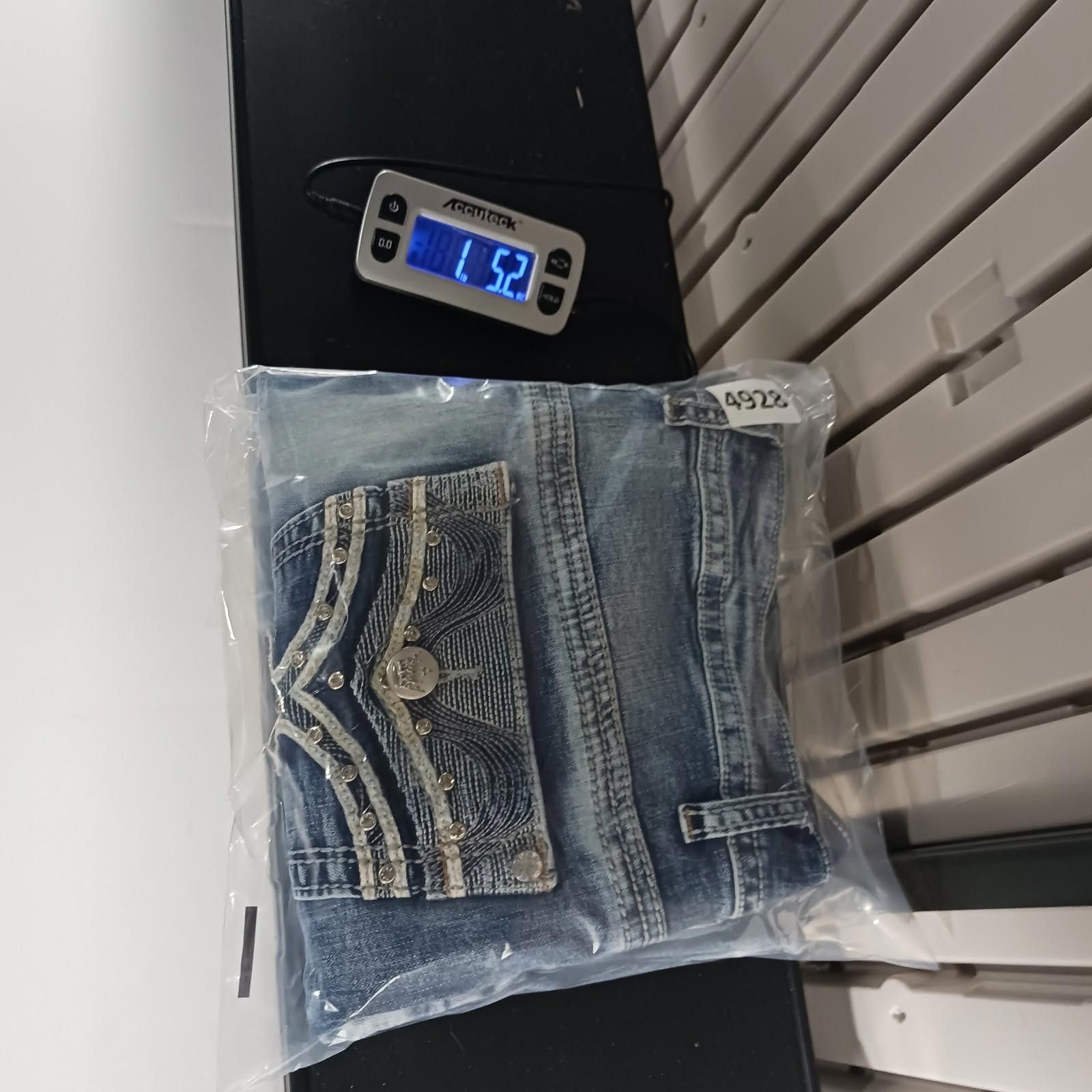 Other Rebel & Soul Women’s 12 Blue Distressed Skinny Jeans (31×30) Size 34" / US 12 / IT 48 - 8 Thumbnail
