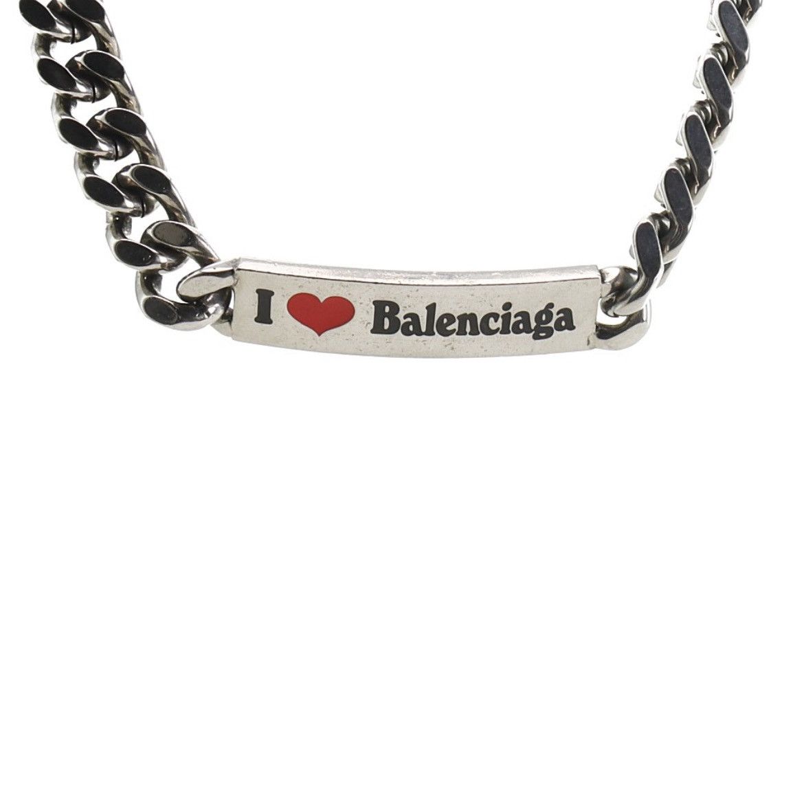 Balenciaga Balenciaga 'I Love' bracelet made of brass and enamel Size ONE SIZE - 3 Thumbnail