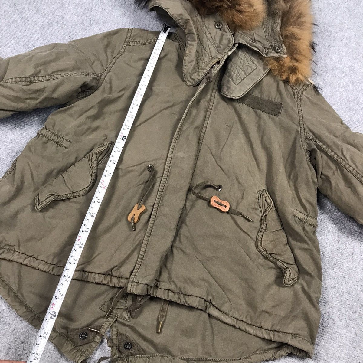 If Six Was Nine × Le Grande Bleu (L.G.B.) × Tornado Mart GOA COMPANY FUR HOODIES CROPPED JACKET Size US S / EU 44-46 / 1 - 14 Thumbnail