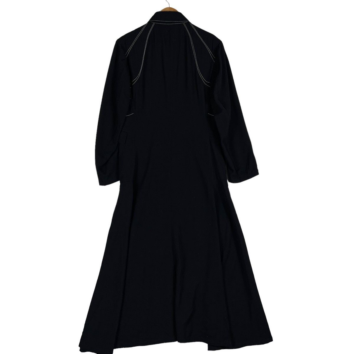 Yohji Yamamoto 🔥SPRING WINTER LONG JACKET WITH SUNRAYS OF JAPAN DESIGN Size S / US 4 / IT 40 - 10 Thumbnail