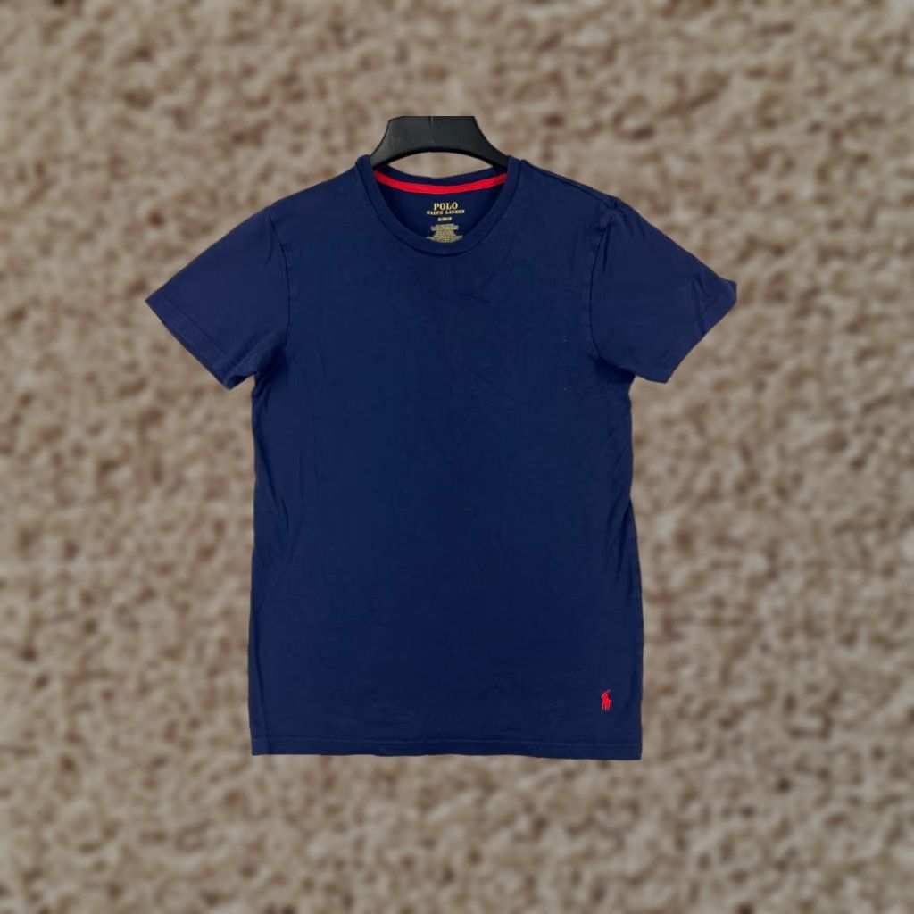 Ralph Lauren Polo Ralph Lauren Shirt Mens Small Blue Cotton Blend Pony Crew Neck Short Sleeve Size US S / EU 44-46 / 1 - 1 Thumbnail