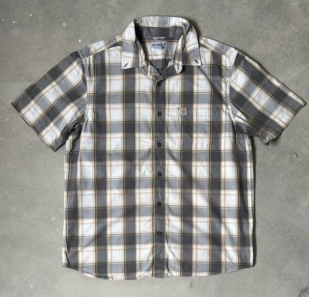 Carhartt VINTAGE CARHARTT CHECKERED SHIRT Size US XL / EU 56 / 4 - 1 Thumbnail