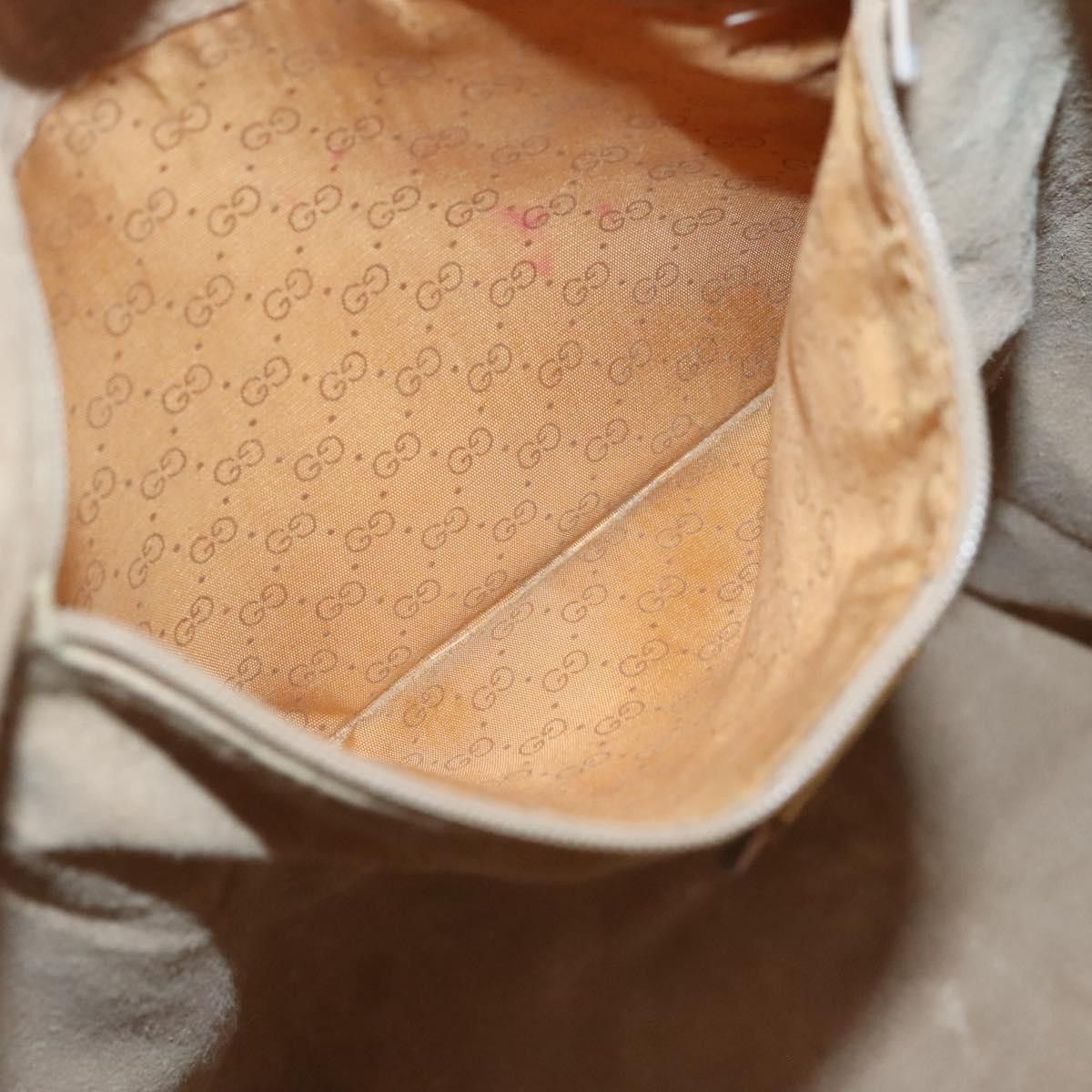 Gucci GUCCI Micro GG Canvas Tote Bag Pvc Beige Gold 002 123 002 Size ONE SIZE - 20 Thumbnail
