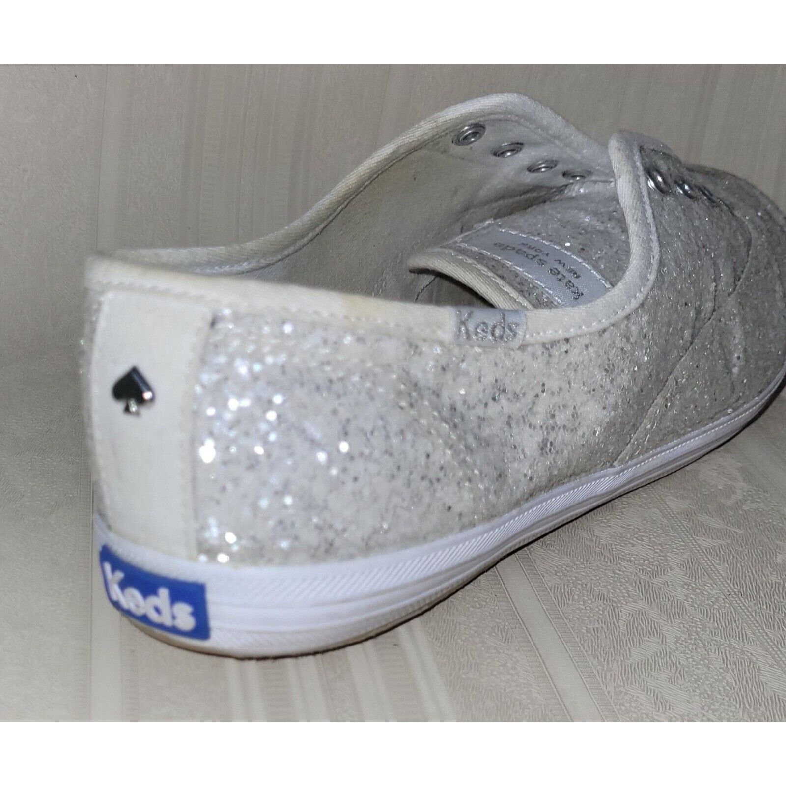 Kate Spade keds X Kate Spade New York Sparkle Glitter Sneakers Women S Size US 8 / IT 38 - 4 Thumbnail