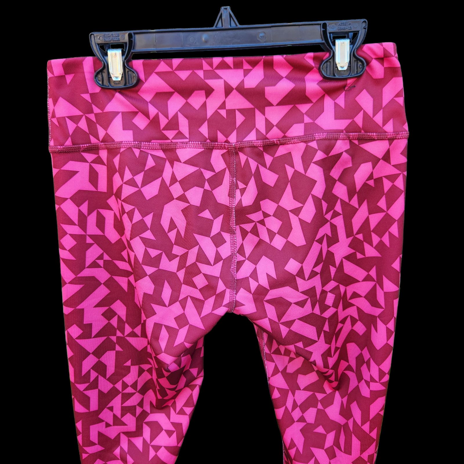 Reebok Reebok Geometic Pink Womens Leggings Size Small Ankle Length Size 27" / US 4 / IT 40 - 6 Thumbnail