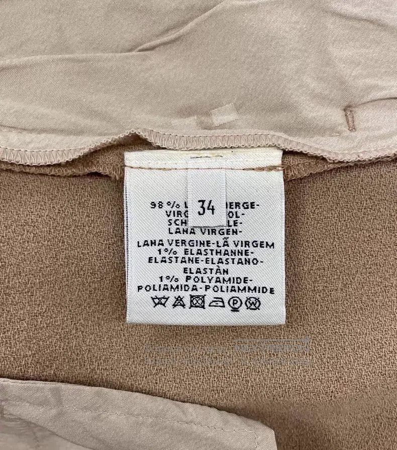 Hermes Hermes Caramel Trousers, Draped Shape, 98% Wool + 1% Spand Size 42" / US 20 - 6 Thumbnail