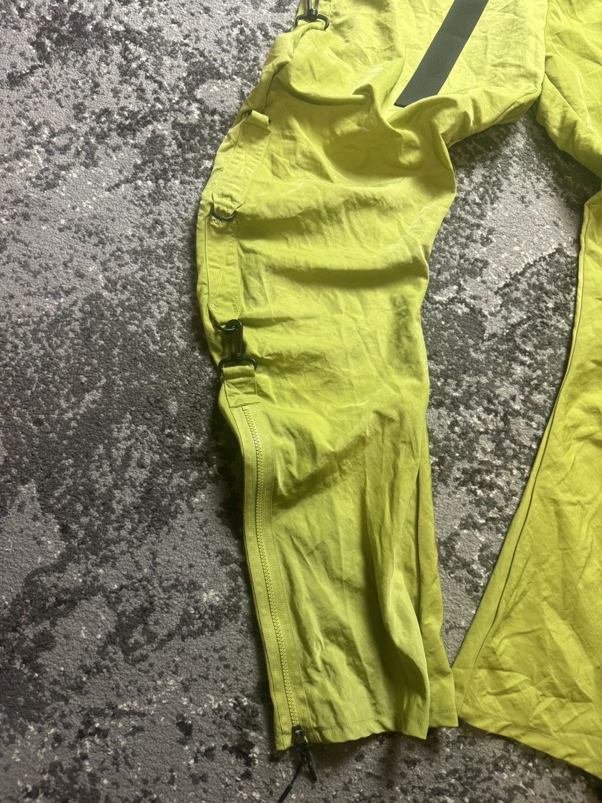 If Six Was Nine × Japanese Brand Nylon Metal Regular Baggy Archival Owens Style Pants Size US 33 - 4 Thumbnail
