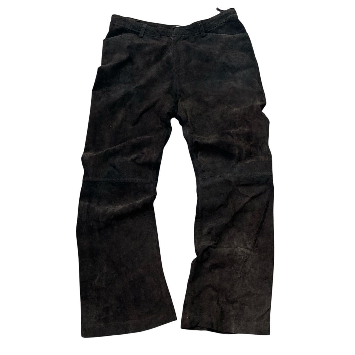 Vintage Avant garde leather opium pants Size US 34 / EU 50 - 1 Thumbnail