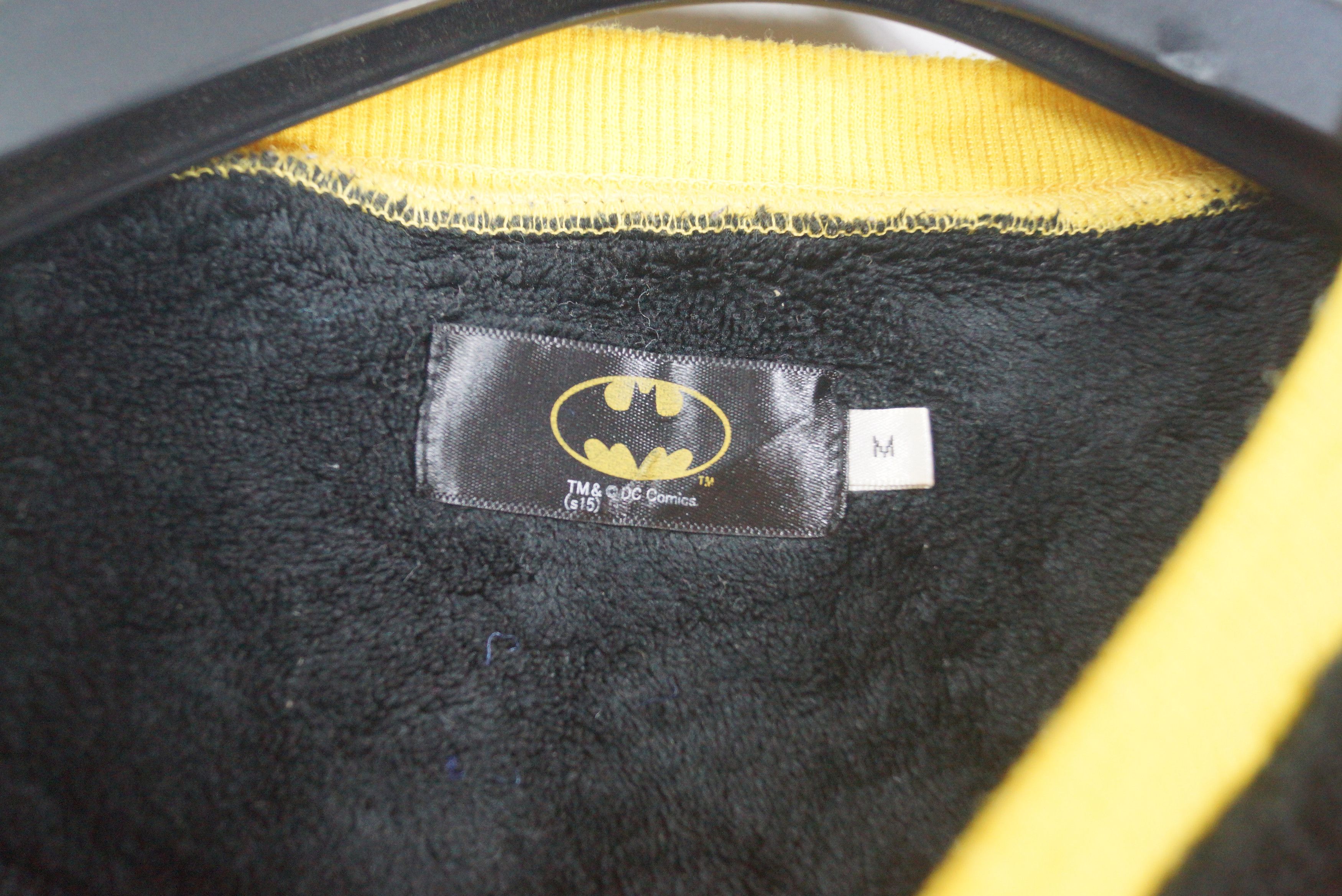 DC Comics × Vintage Sweatshirt Fleece DC Comics Batman Big Logo Size US M / EU 48-50 / 2 - 3 Thumbnail