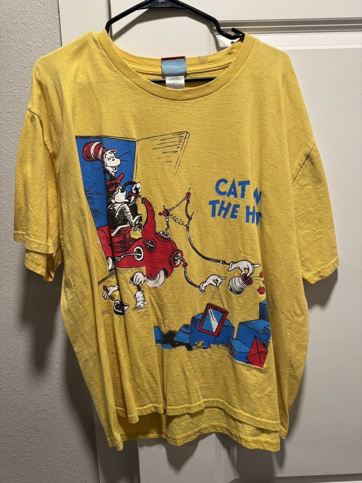 Vintage Vintage Dr Suess Cat in the hat shirt Size XXL / US 16-18 / IT 52-54 - 1 Thumbnail