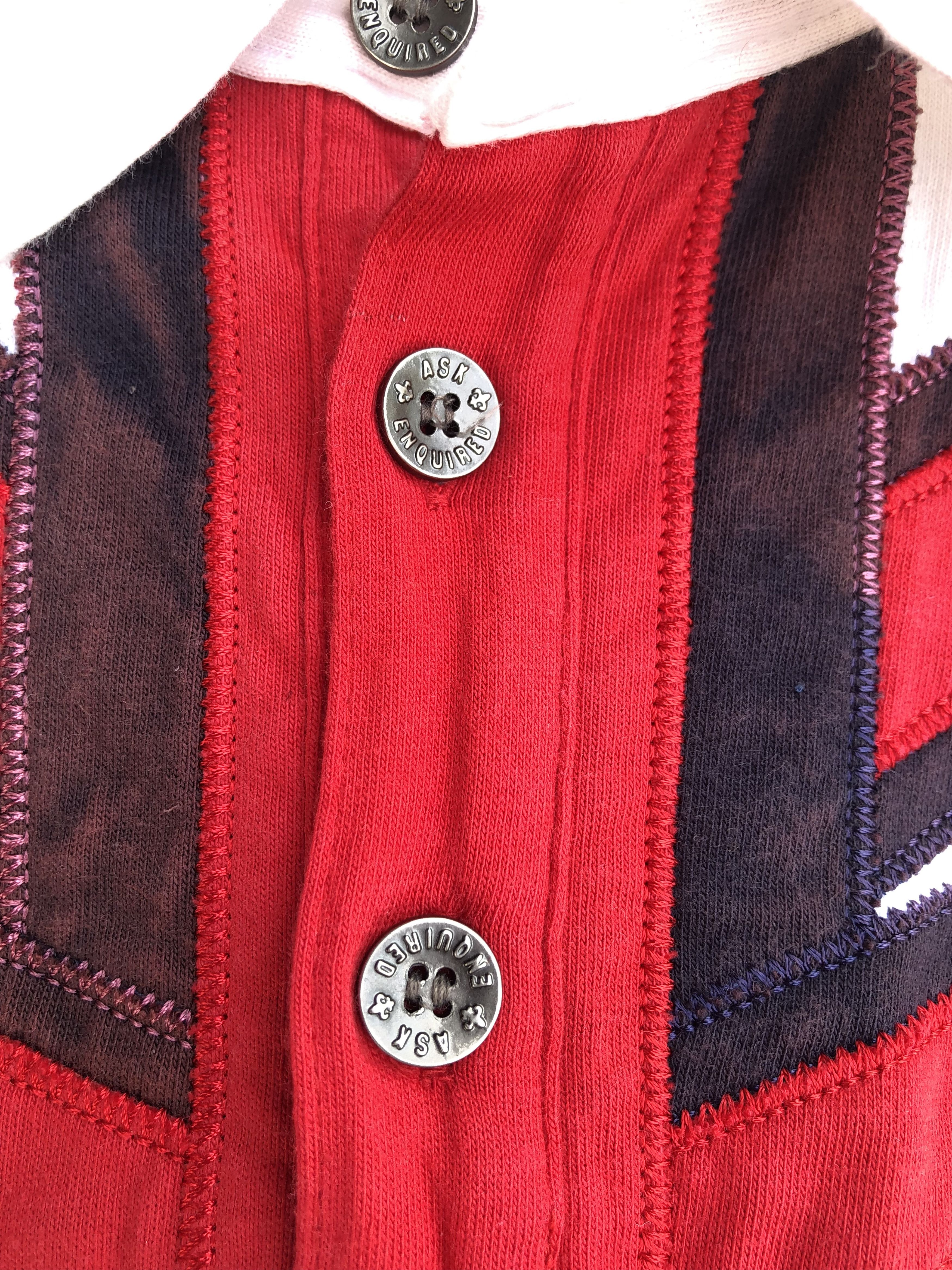 Japanese Brand Polo Ask Enquired Longsleeve Style Size US XL / EU 56 / 4 - 4 Thumbnail