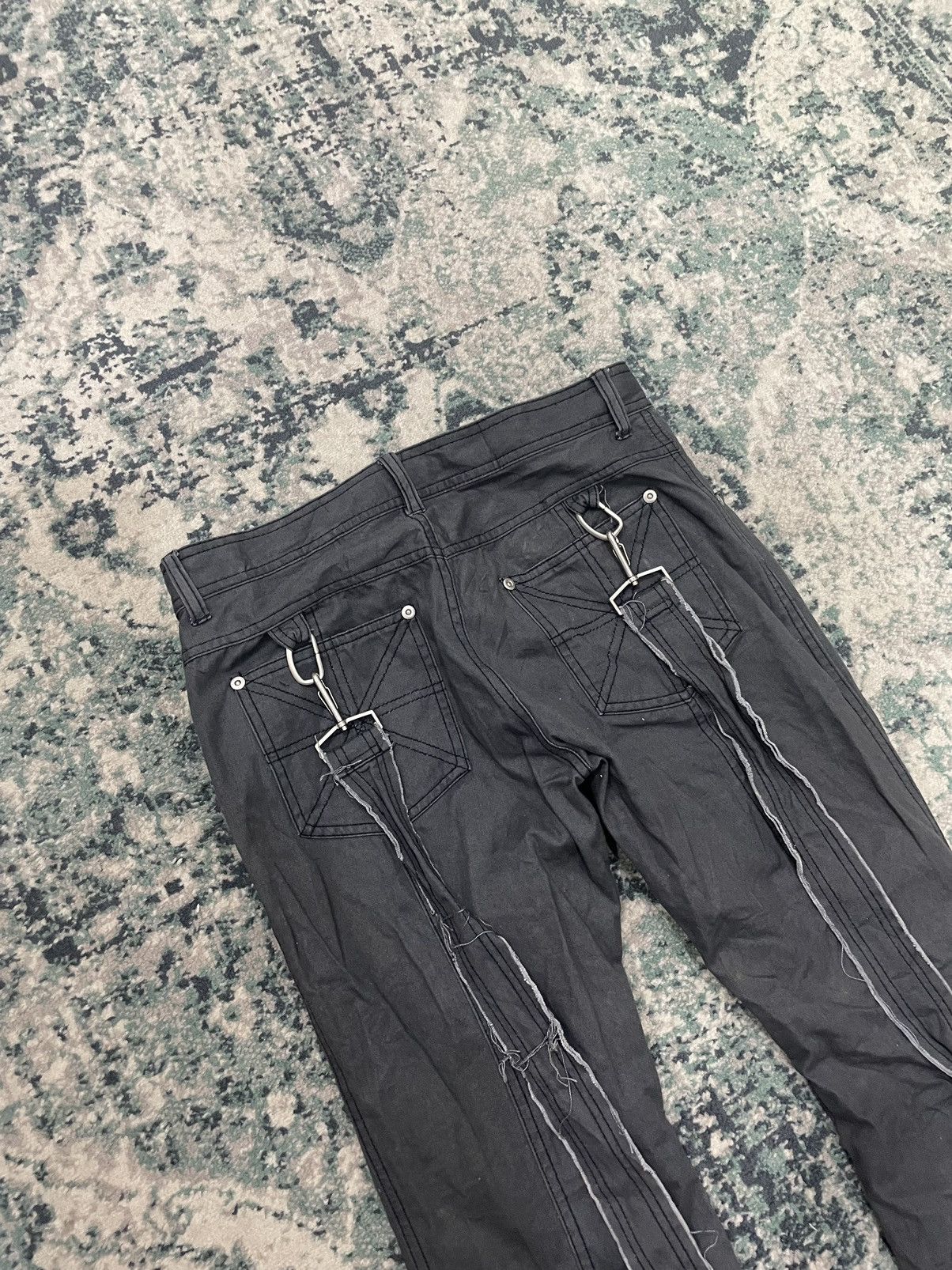 20471120 Algonquins Seditionaries Bondage Pants Flared Size US 29 - 21 Thumbnail