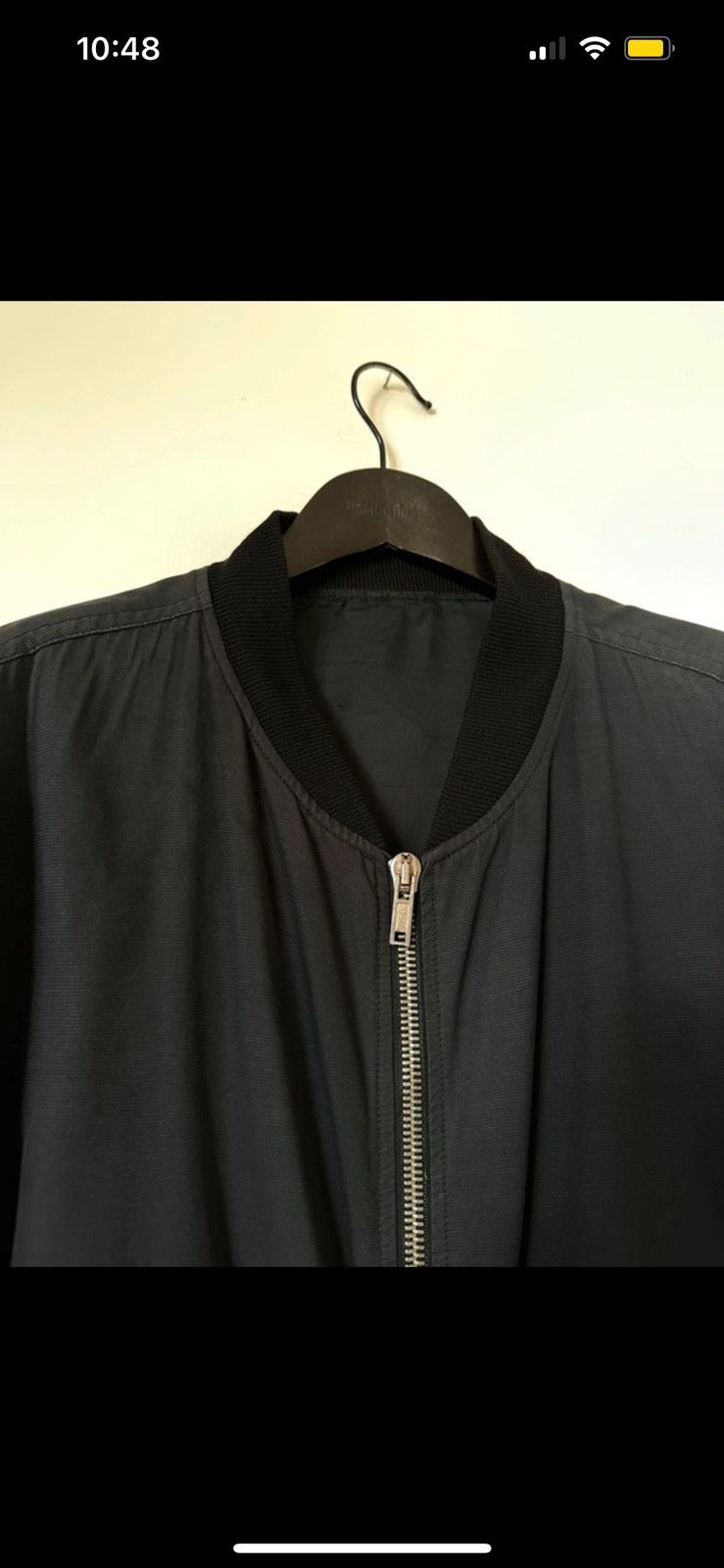 Rick Owens Rick Owens Bomber Black Size US XL / EU 56 / 4 - 10 Thumbnail