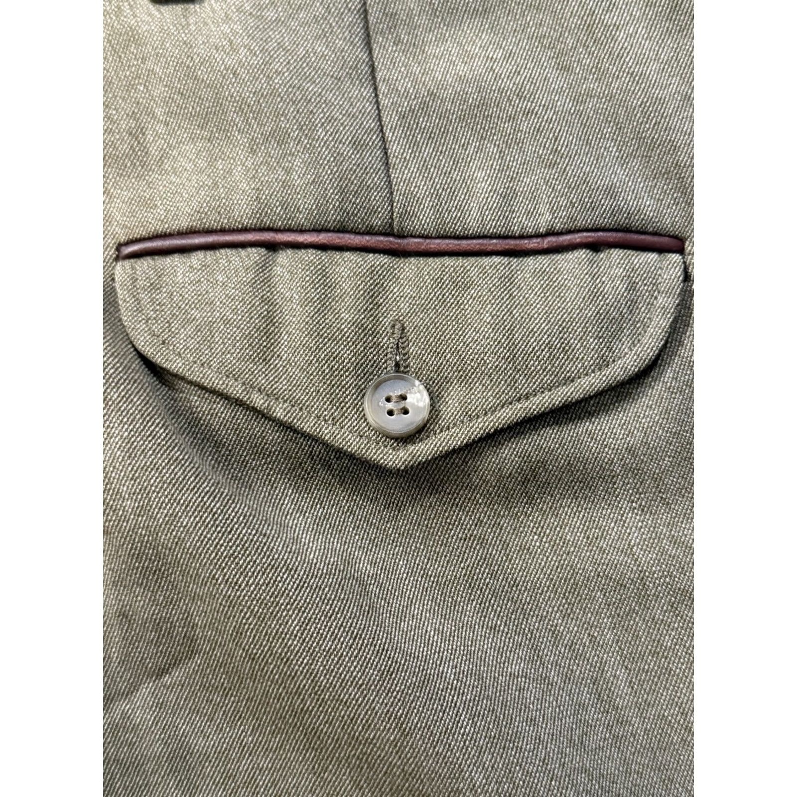 Vintage VINTAGE 60s LL Bean Wool Hunting Pants 31x29 Military Green Mens Size US 31 - 7 Thumbnail