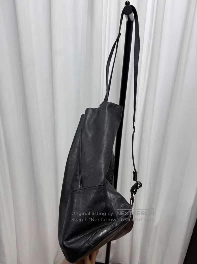 Yohji Yamamoto Yohji Yamamoto Simple leather shoulder bucket bag Size ONE SIZE - 3 Thumbnail