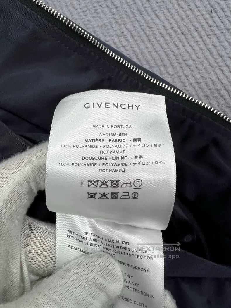 Givenchy Givenchy Embroidered Striped Jacket Coat Midnight Blue Size US M / EU 48-50 / 2 - 5 Thumbnail