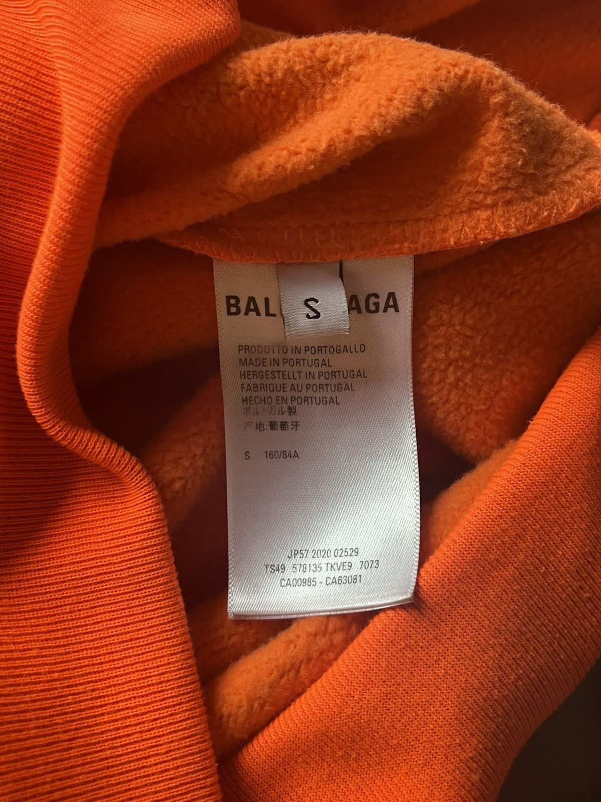 Balenciaga Balenciaga Hoodie Orange Size US S / EU 44-46 / 1 - 7 Thumbnail
