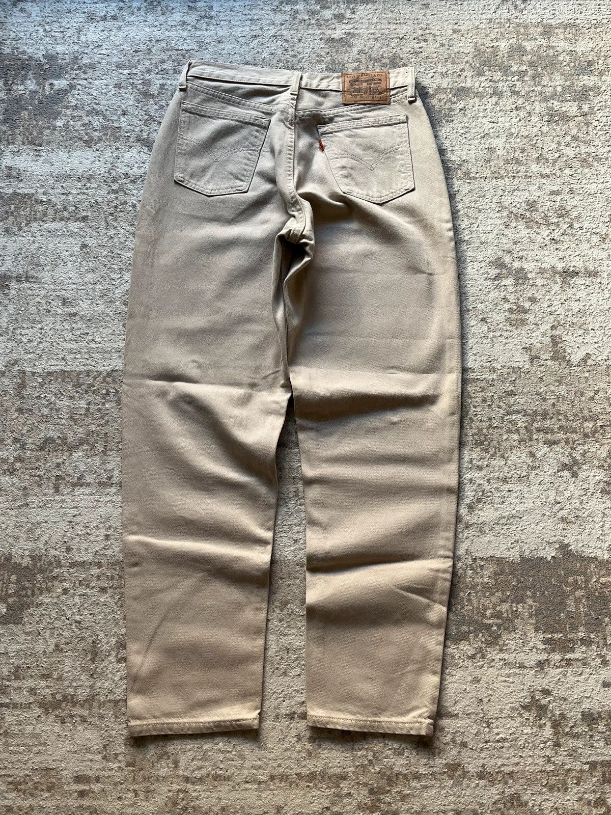 Levi's Levi’s Jeans Sz W33 L32 Vintage 1998 Beuge Jeans Denim Rare Size US 33 - 12 Thumbnail